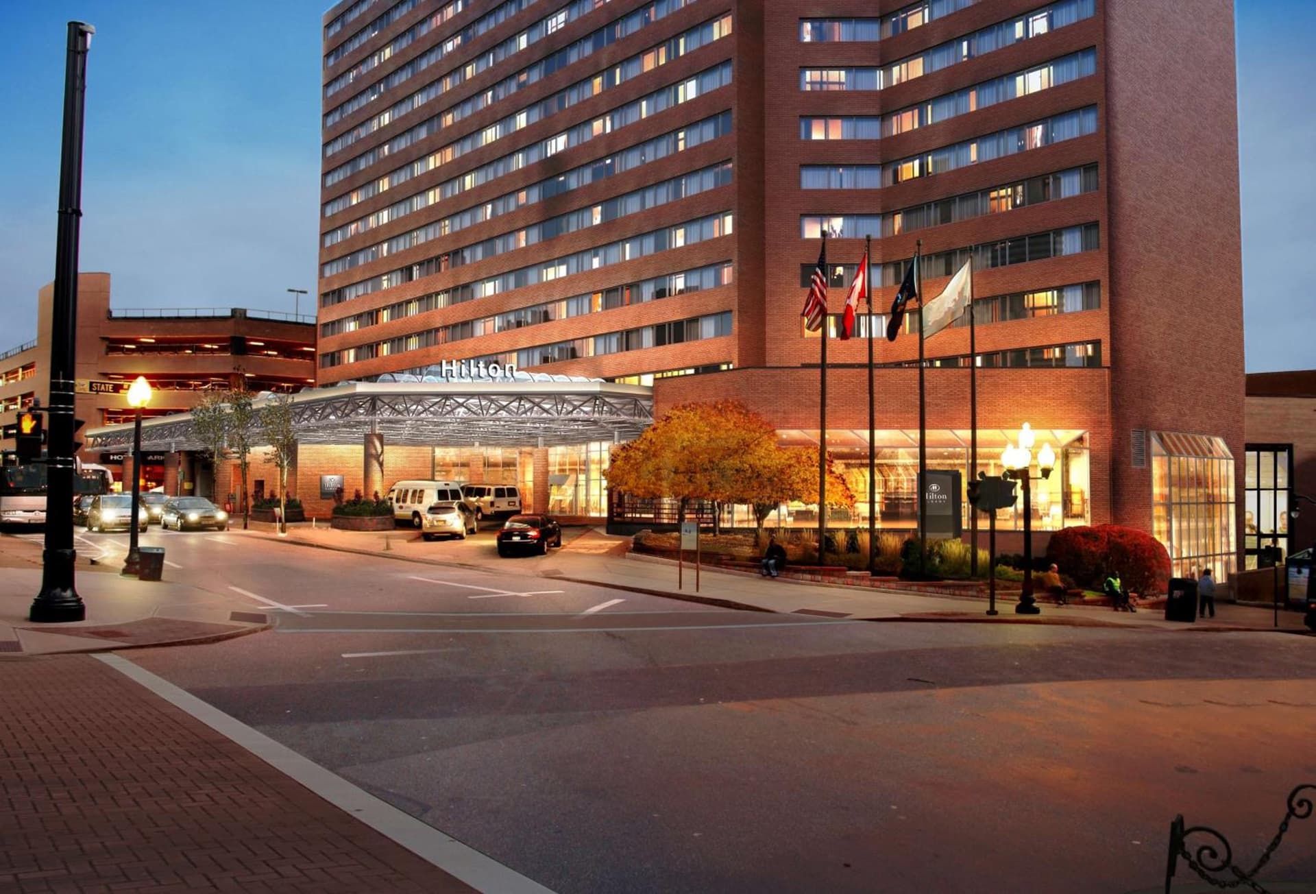 Hilton Albany interior in Albany, NY — gallery photo 2
