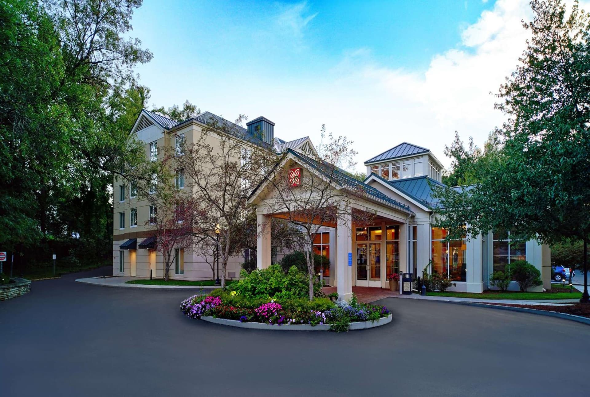 Hilton Garden Inn Saratoga Springs featured exterior or lobby in Saratoga Springs, NY — similar hotel