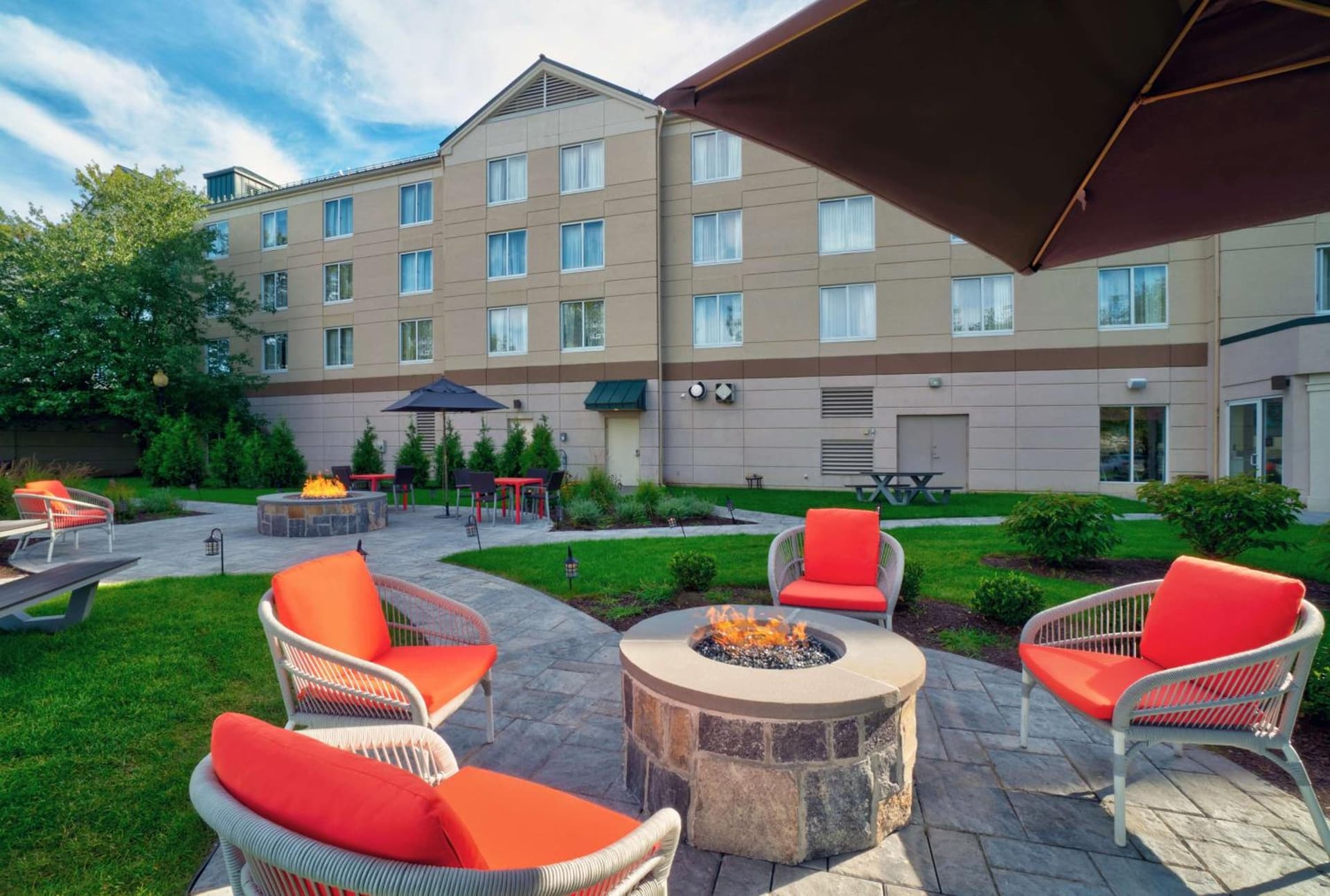 Hilton Garden Inn Saratoga Springs property views in Saratoga Springs, NY — gallery photo 3