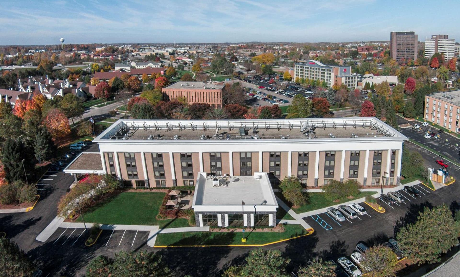 Hampton Inn Ann Arbor-South property views in Ann Arbor, MI — gallery photo 3