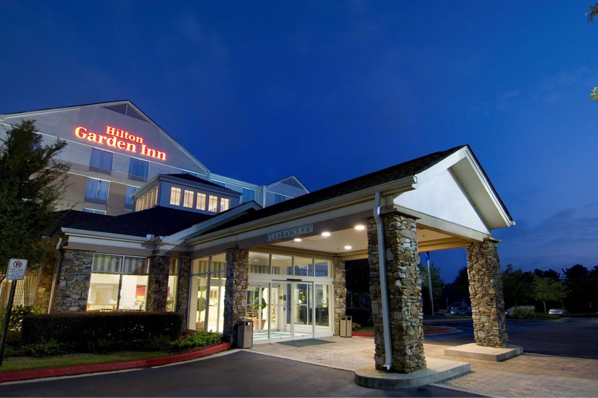 Hilton Garden Inn Atlanta Northpoint property views in Alpharetta, GA — gallery photo 3