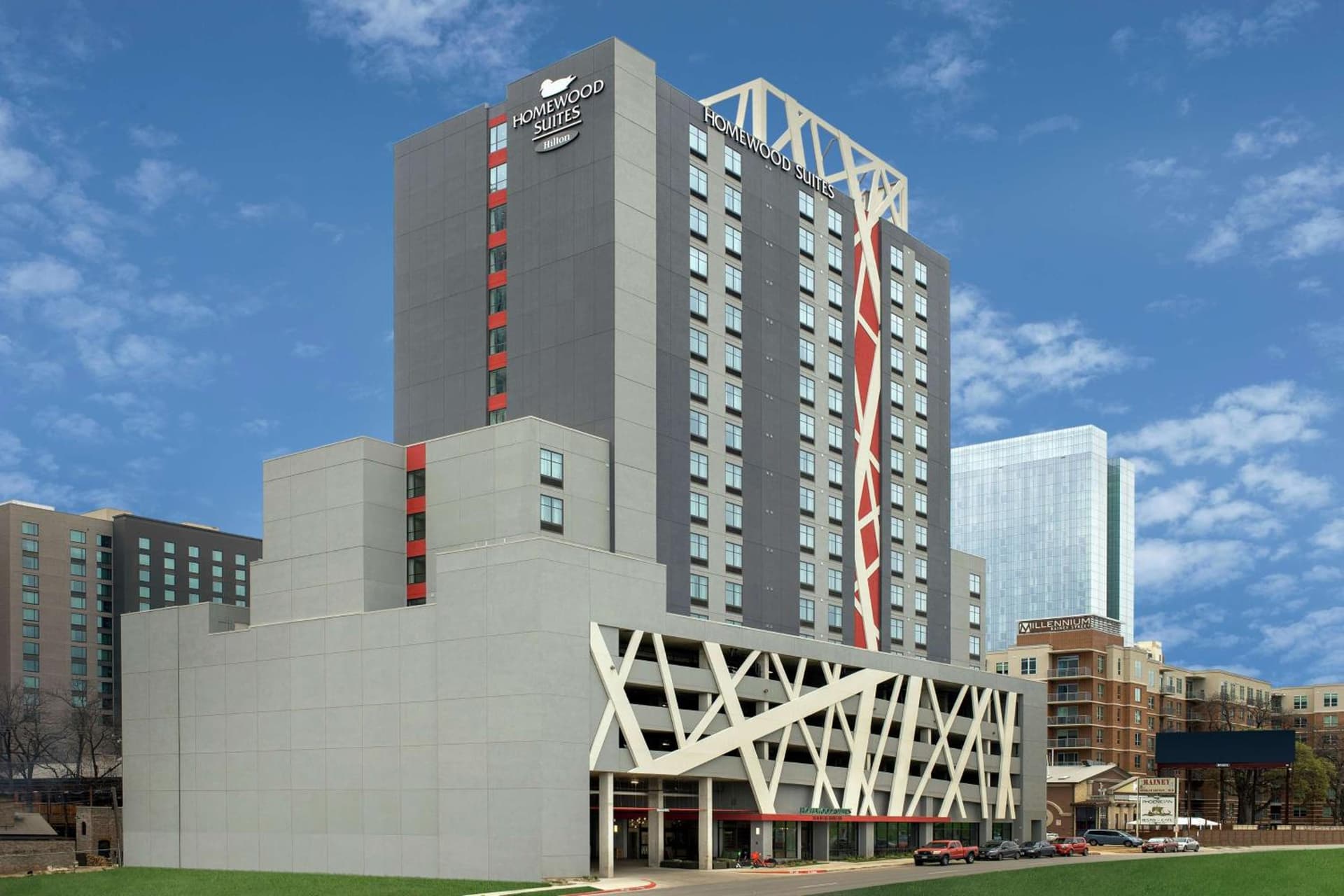 Homewood Suites by Hilton Austin Downtown exterior or lobby in Austin, TX — main listing photo