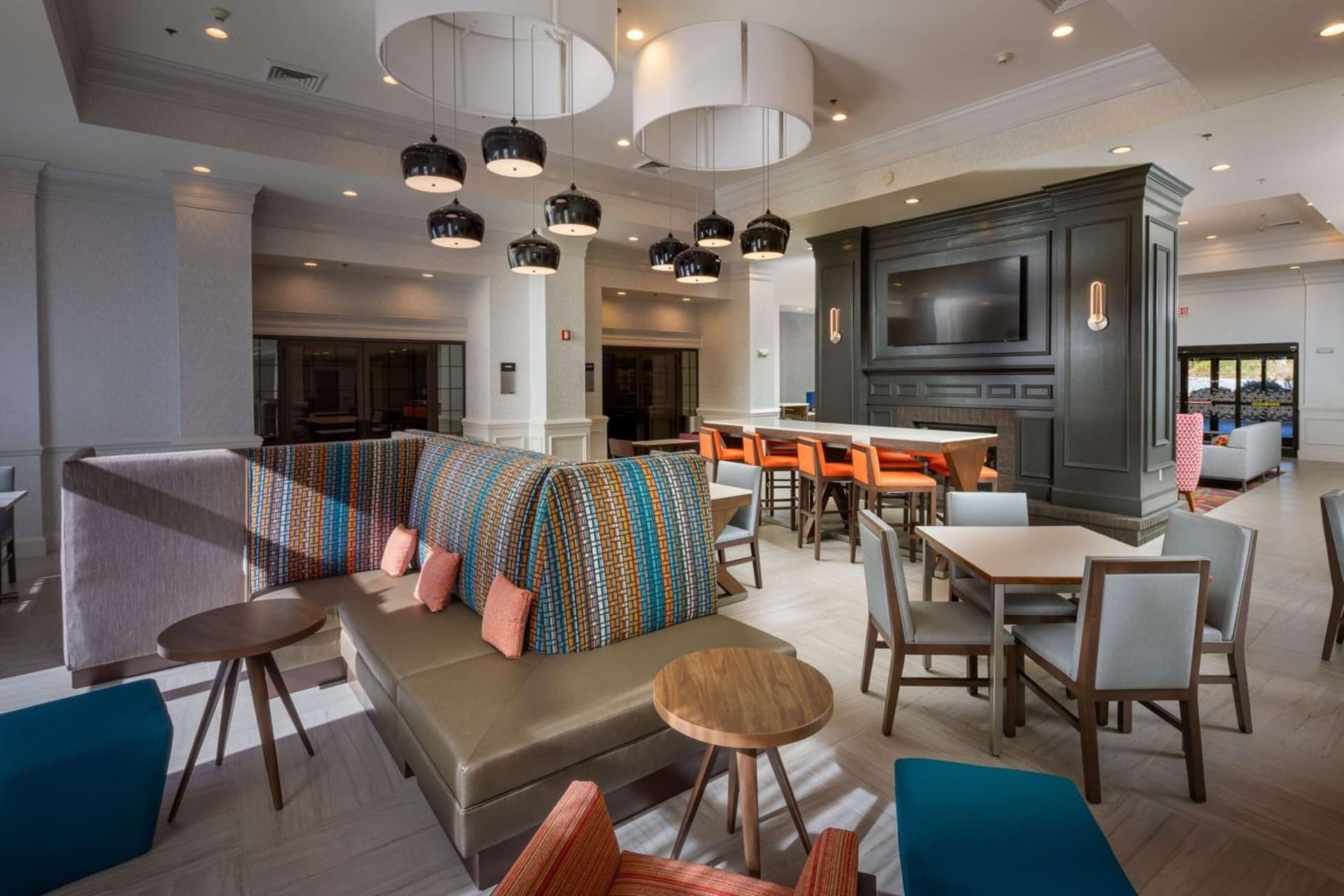 Hampton Inn and Suites Asheville Airport property views in Fletcher, NC — gallery photo 3