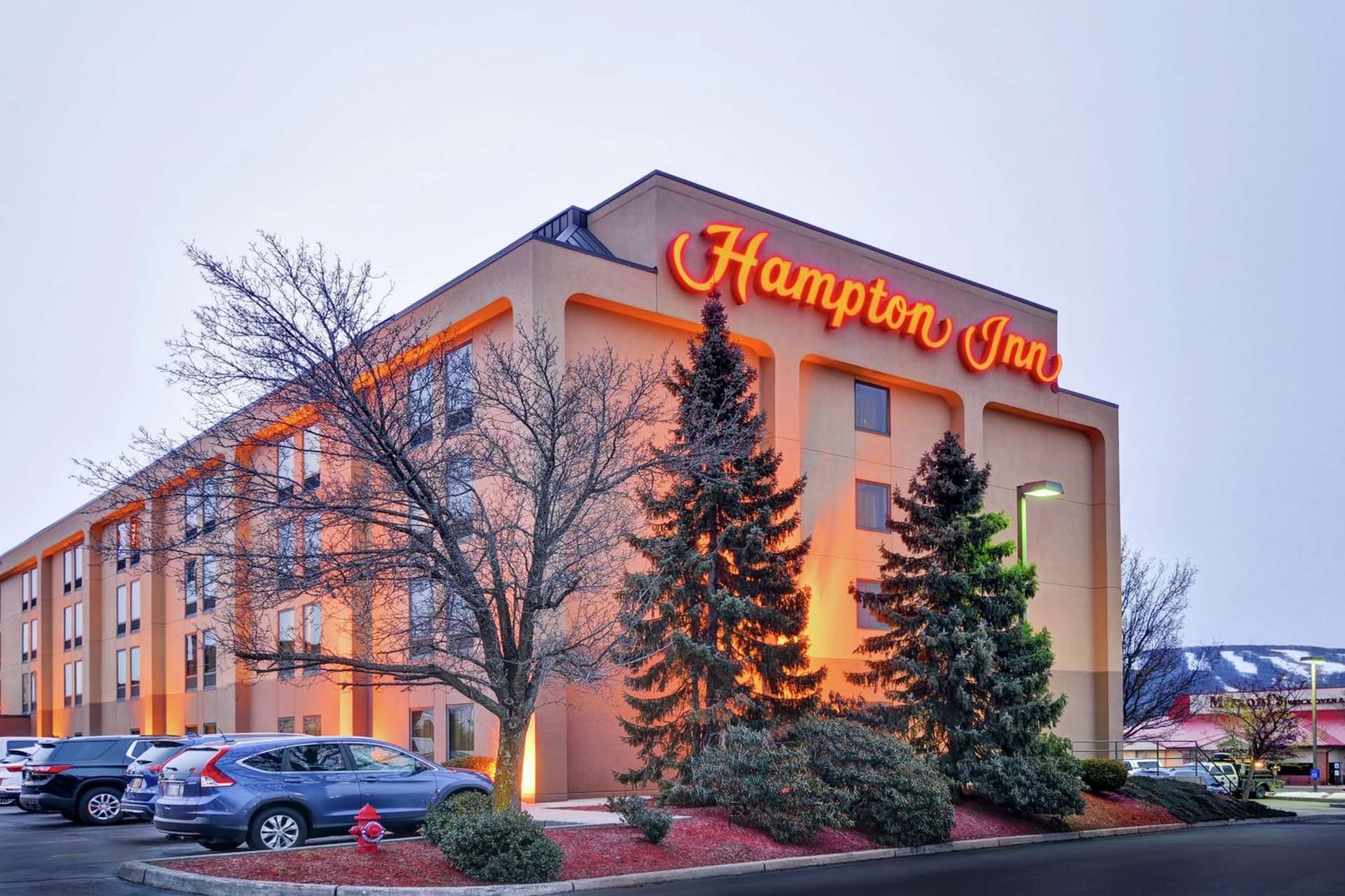 Hampton Inn Scranton at Montage Mountain property views in Scranton, PA — gallery photo 3