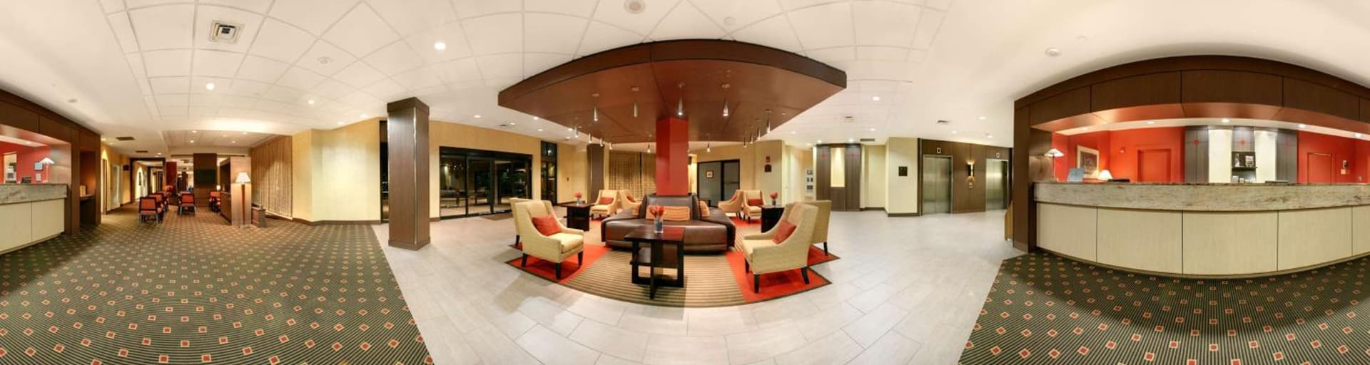 DoubleTree by Hilton Bradley International Airport property views in Windsor Locks — gallery photo 3