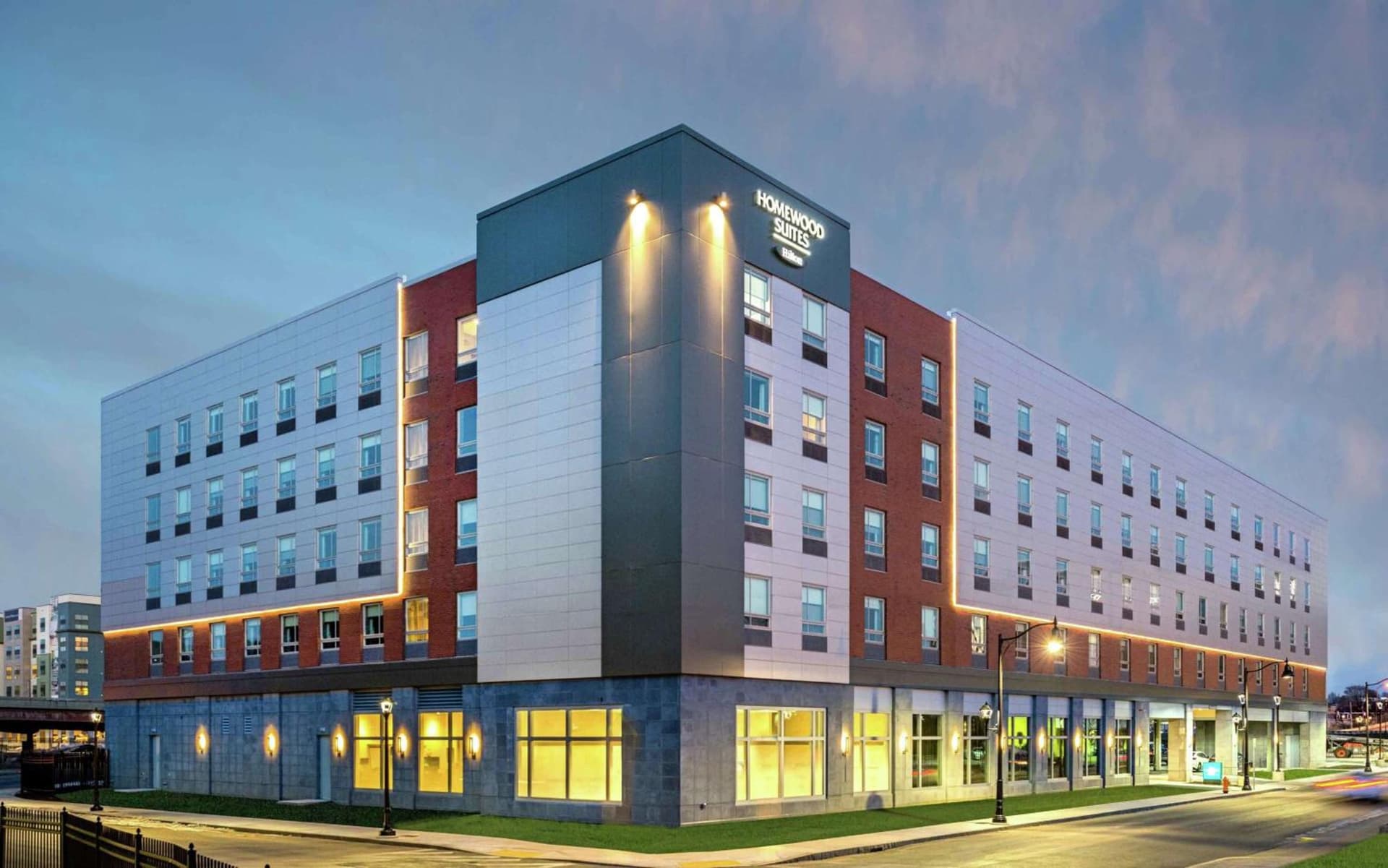 Homewood Suites By Hilton Boston Logan Airport Chelsea featured exterior or lobby in Chelsea, MA — similar hotel