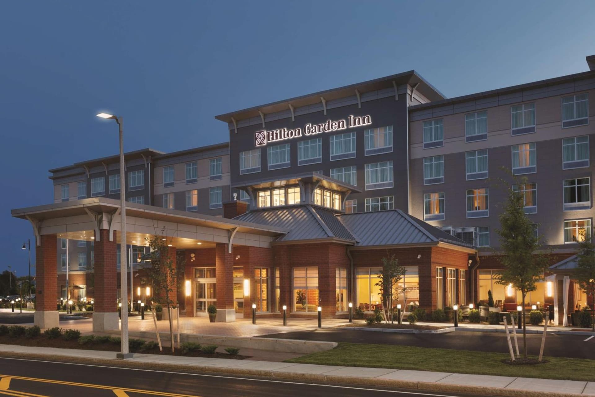 Hilton Garden Inn Boston Logan Airport exterior or lobby in Boston, MA — main listing photo