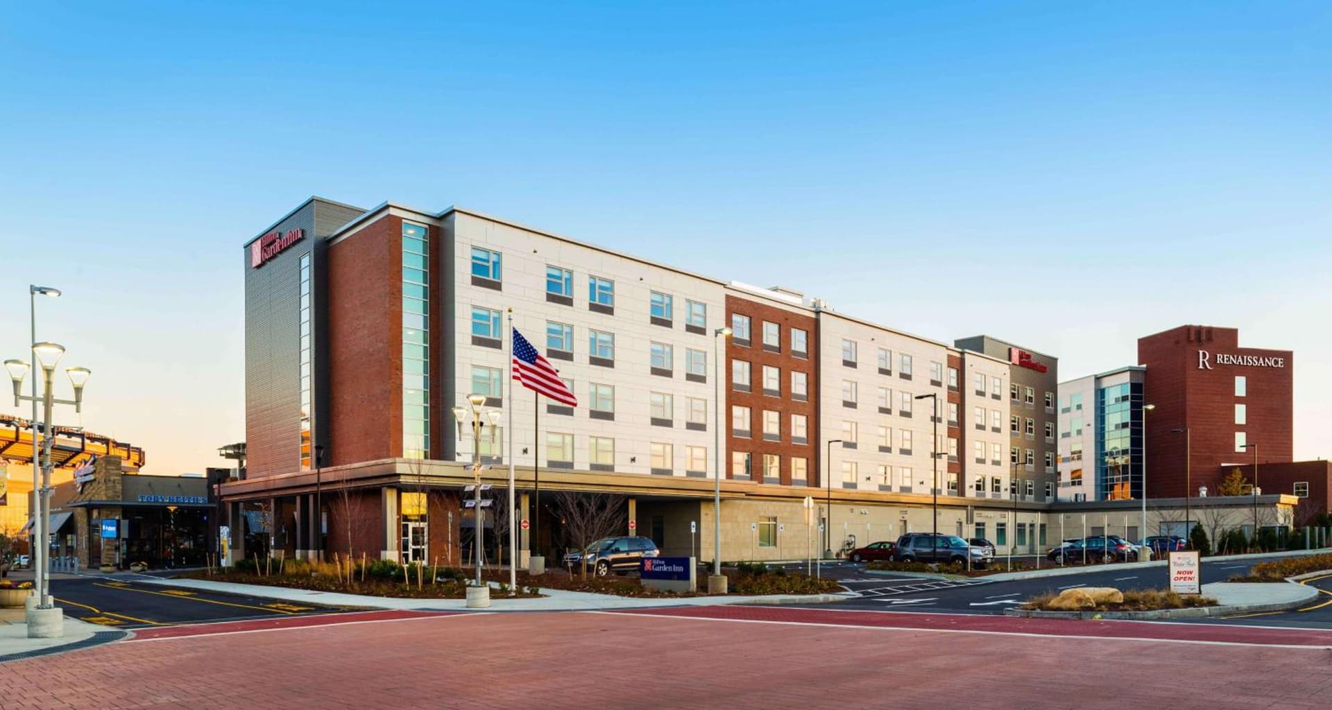 Hilton Garden Inn Foxborough Patriot Place interior in Foxborough — gallery photo 2