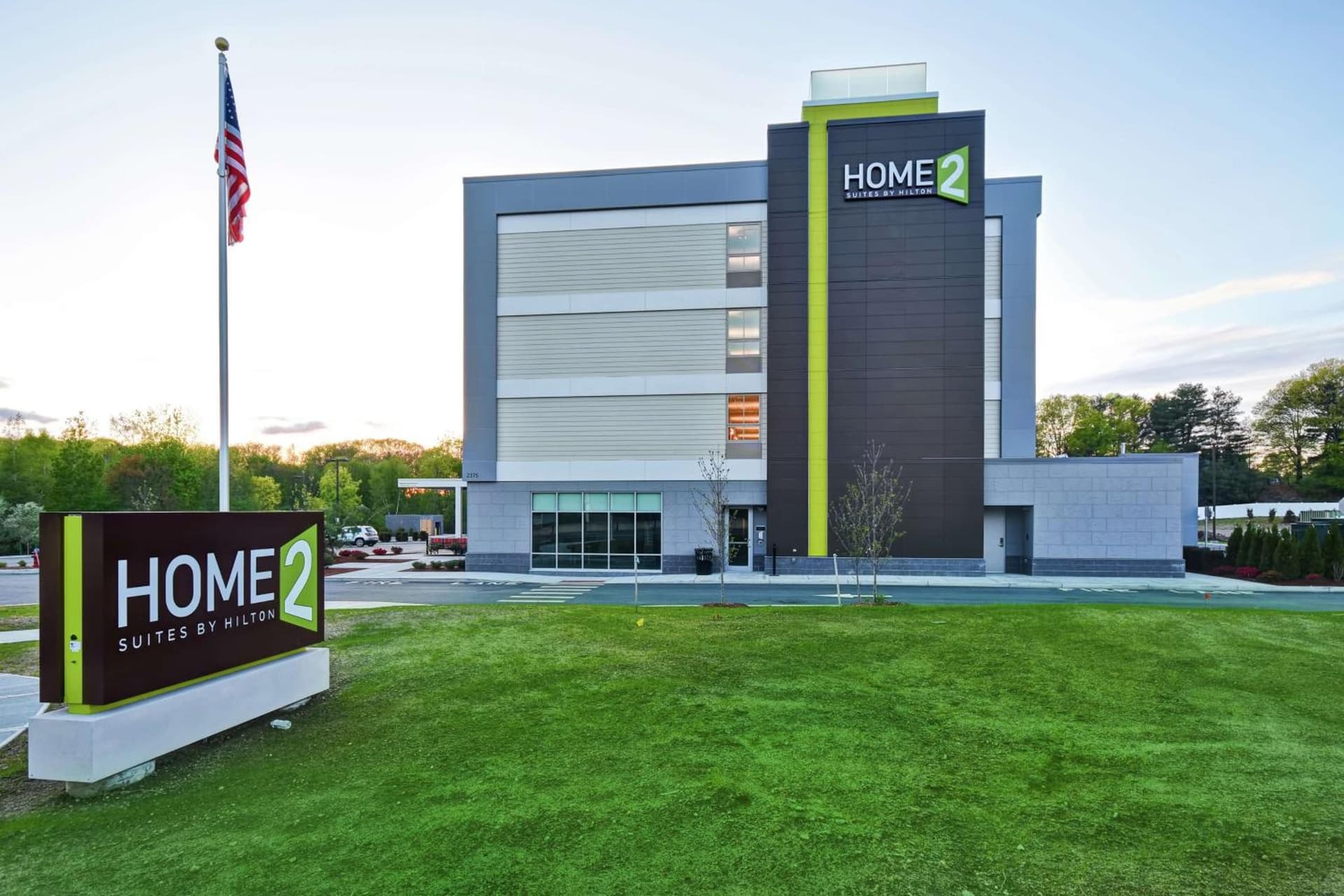 Home2 Suites By Hilton Walpole Foxborough property views in Foxborough — gallery photo 3