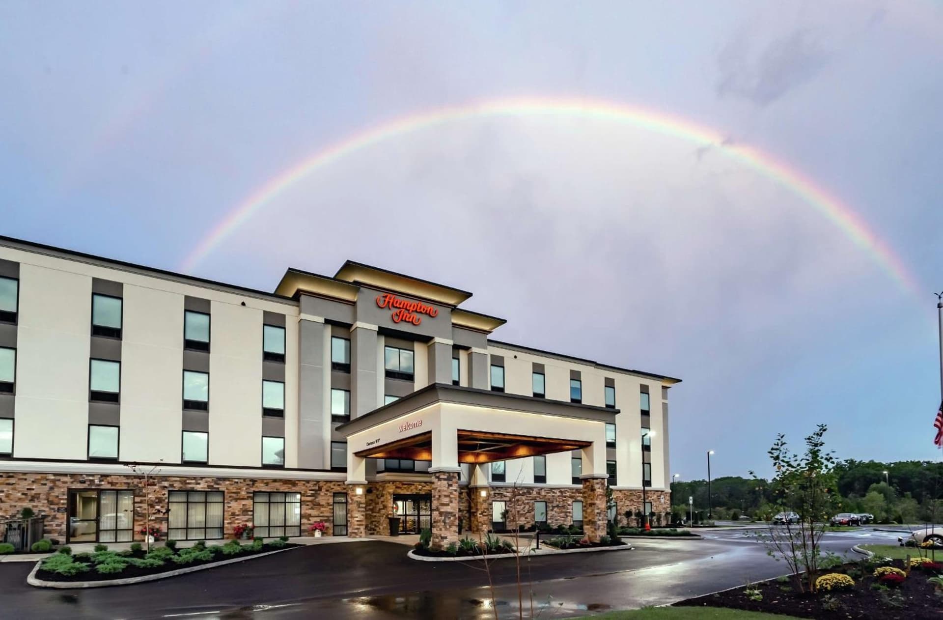 Hampton Inn Madison, OH featured exterior or lobby in Madison, OH — similar hotel