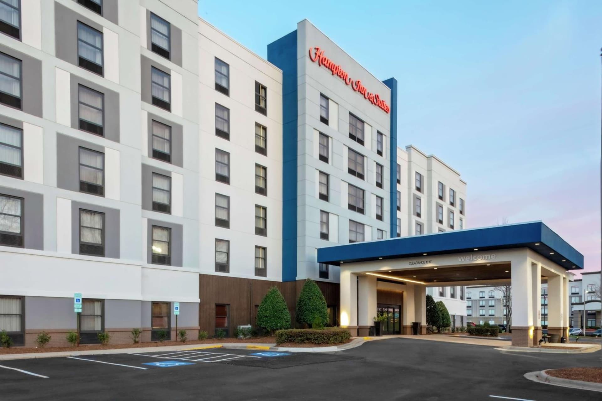 Hampton Inn & Suites Concord-Charlotte featured exterior or lobby in Concord, NC — similar hotel