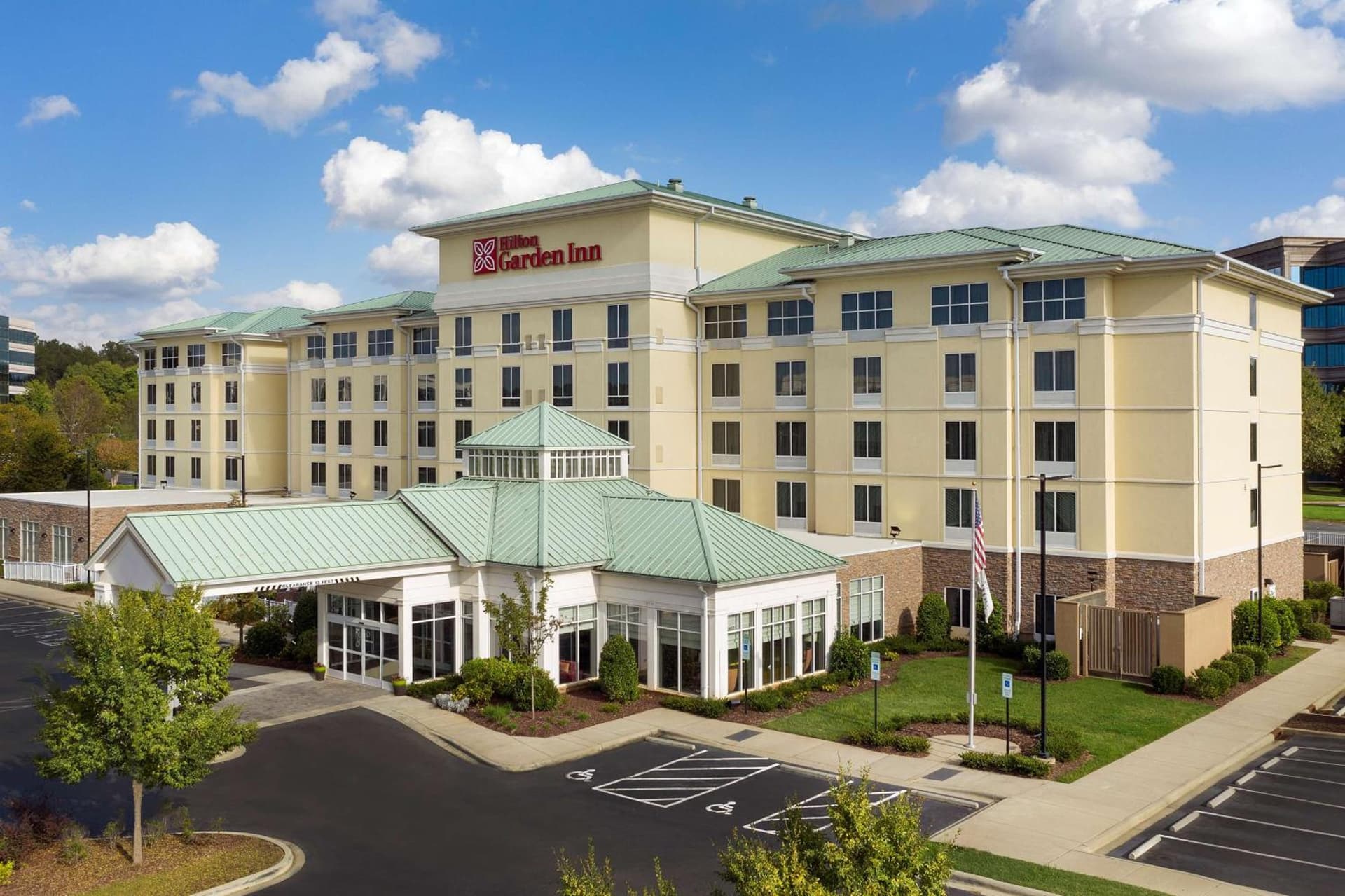 Hilton Garden Inn Charlotte Airport featured exterior or lobby in Charlotte, NC — similar hotel