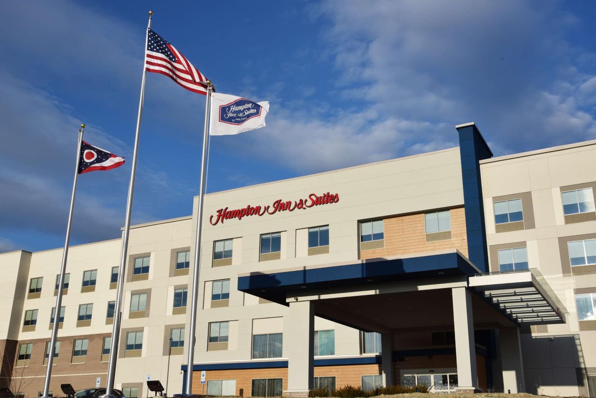 Hampton Inn & Suites Cincinnati Liberty Township featured exterior or lobby in West Chester, OH — similar hotel