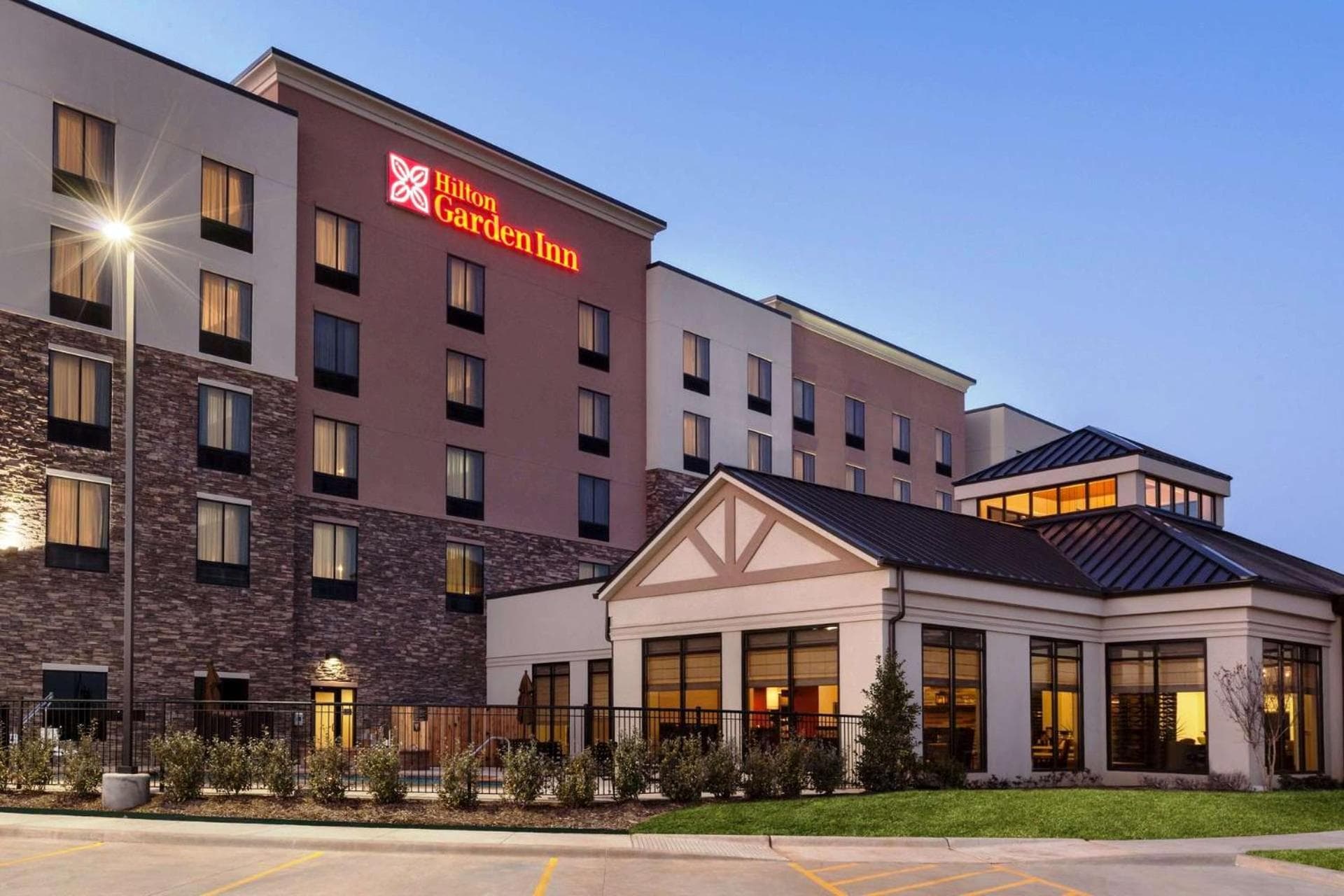 Hilton Garden Inn Denison/Sherman/At Texoma Event Center featured exterior or lobby in Sherman, TX — similar hotel