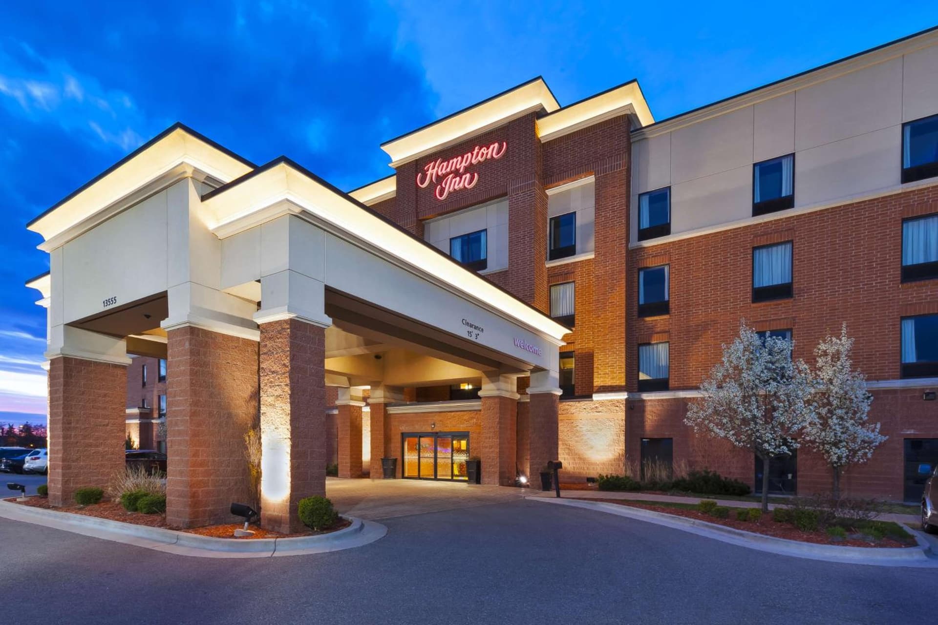Hampton Inn Detroit/Southgate featured exterior or lobby in Southgate, MI — similar hotel