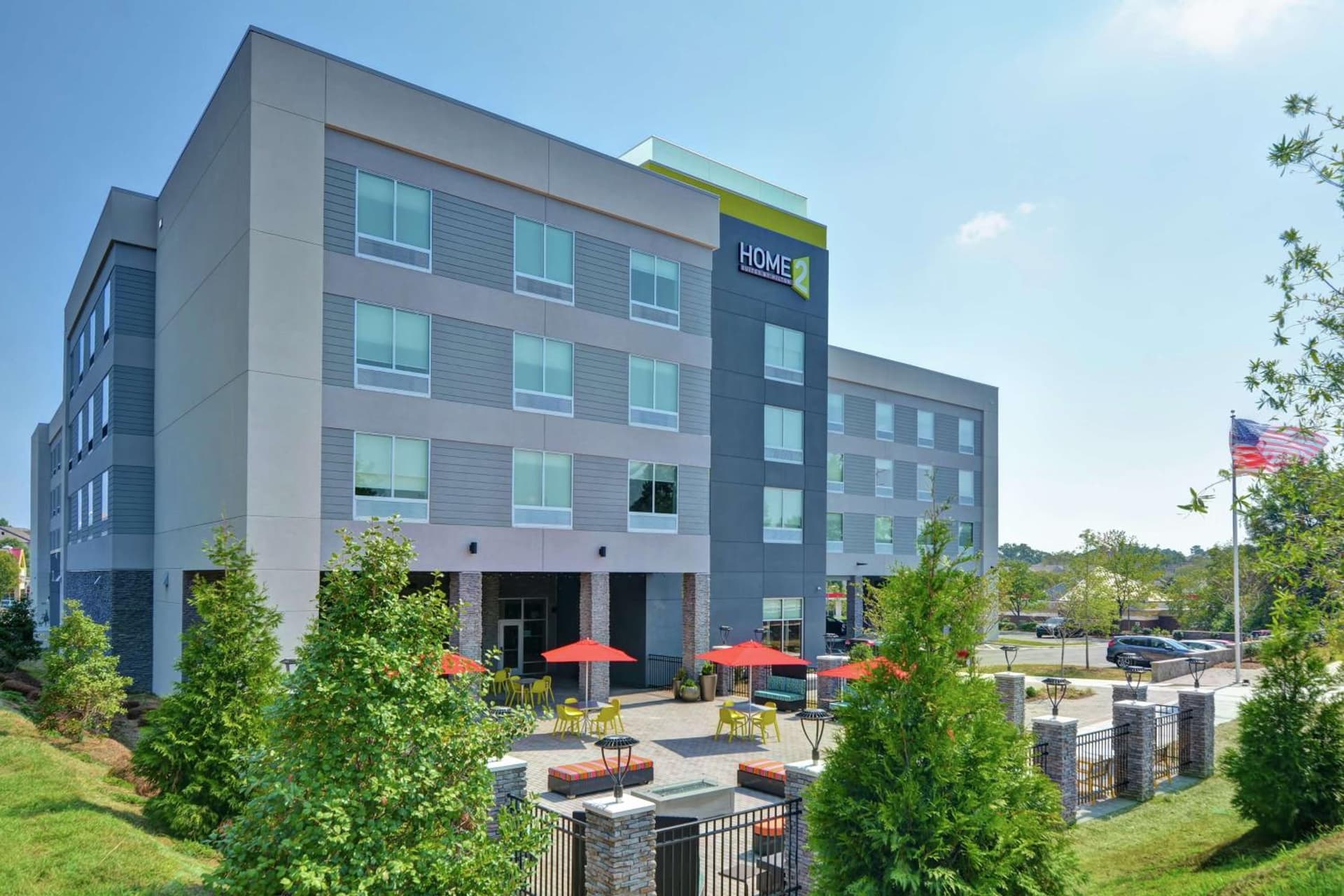 Home2 Suites By Hilton Charlotte Piper Glen property views in Charlotte, NC — gallery photo 3