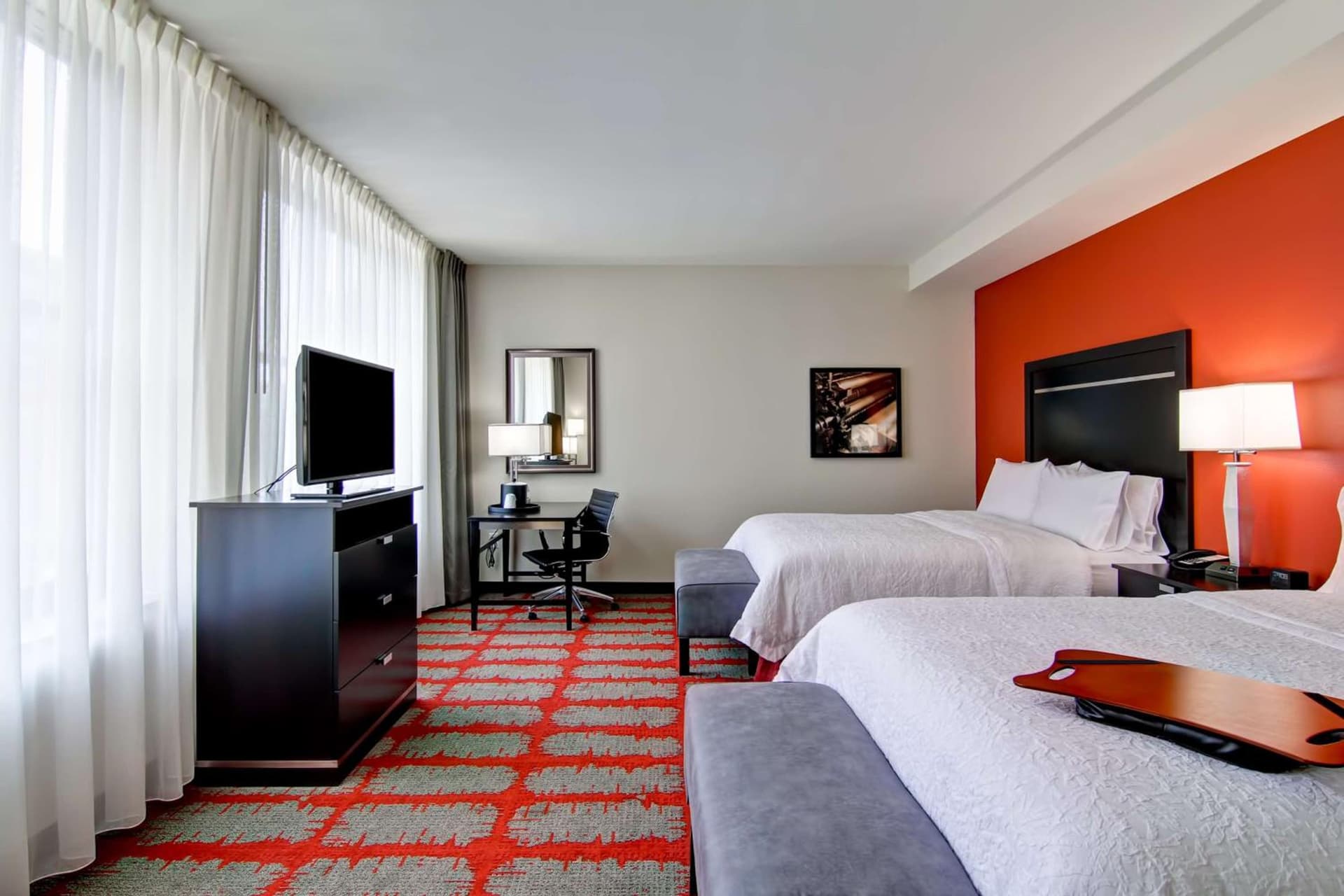 Hampton Inn and Suites Cincinnati - Downtown property views in Cincinnati, OH — gallery photo 3