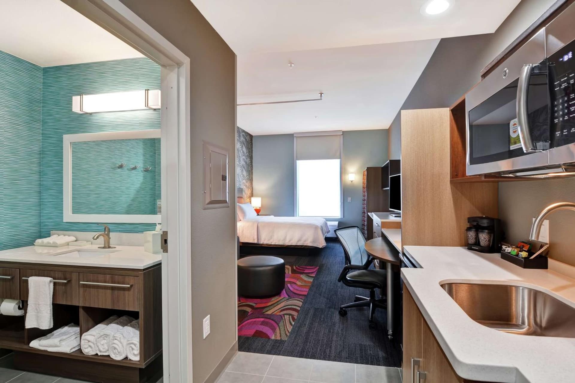 Home2 Suites By Hilton McKinney interior in McKinney, TX — gallery photo 2
