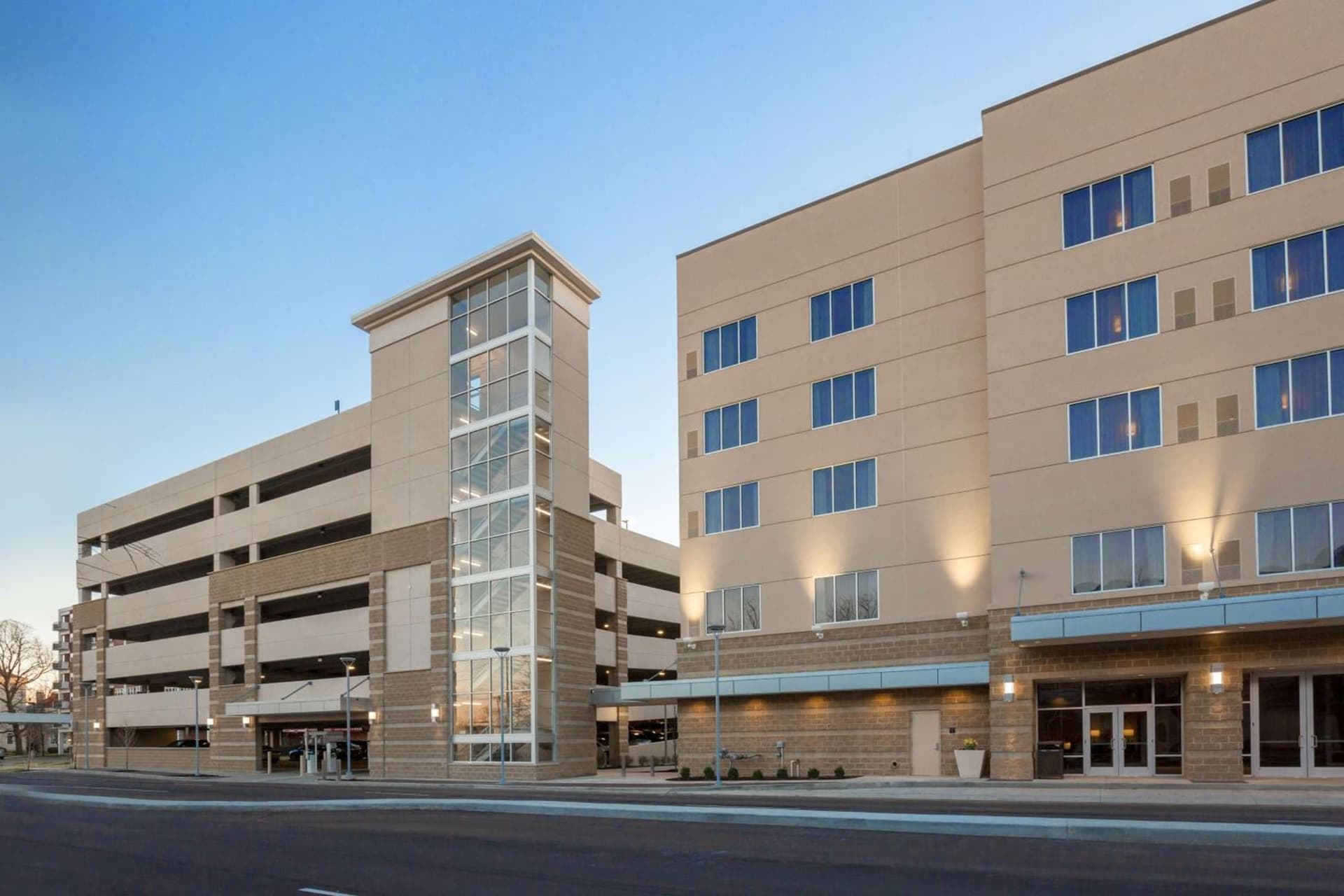 DoubleTree by Hilton Evansville property views in Evansville, IN — gallery photo 3