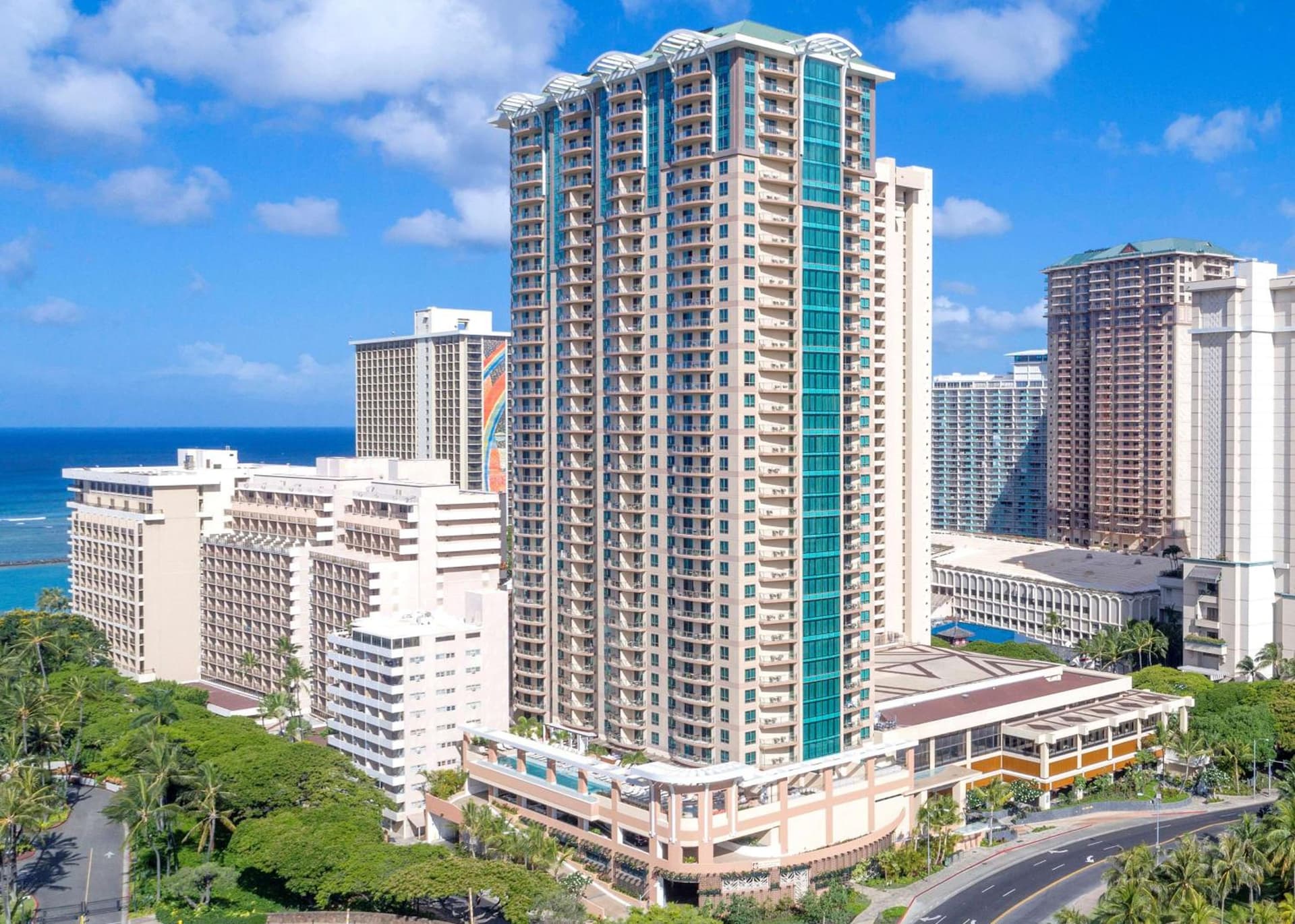 Hilton Grand Vacation Club The Grand Islander Waikiki Honolulu featured exterior or lobby in Honolulu, HI — similar hotel