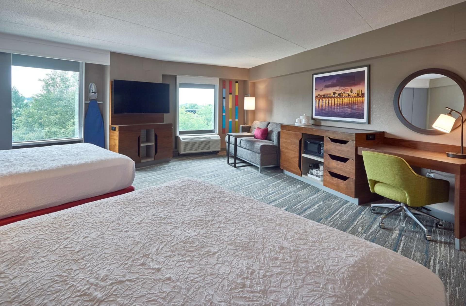 Hampton Inn by Hilton Harrisburg West property views in Mechanicsburg, PA — gallery photo 3