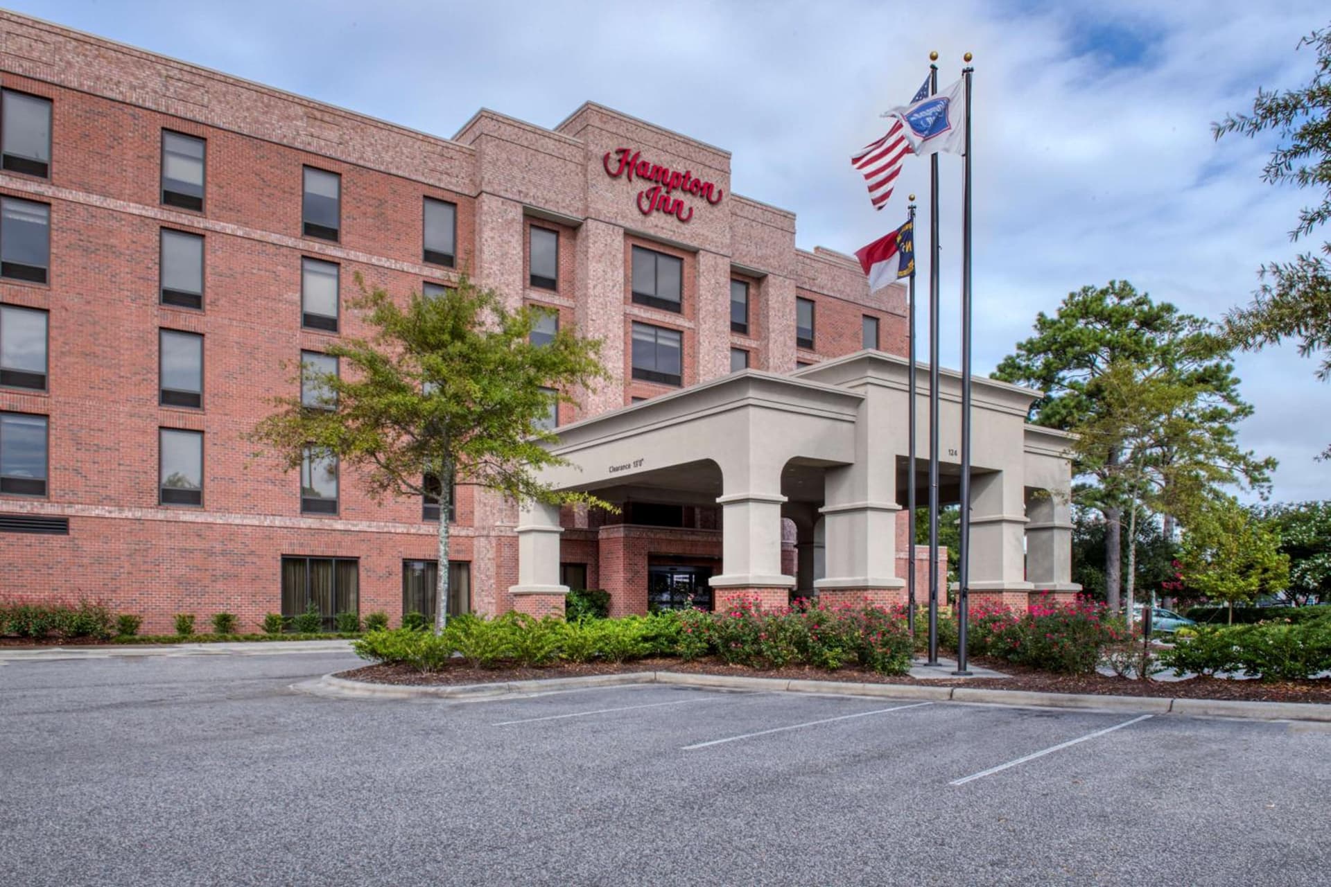 Hampton Inn Wilmington University Area property views in Wilmington, NC — gallery photo 3