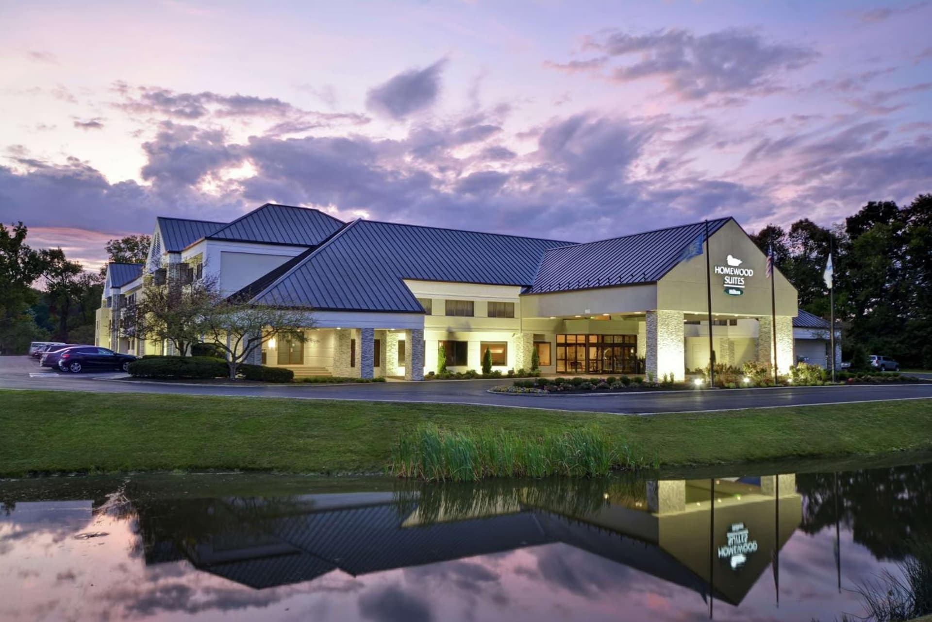Homewood Suites by Hilton Indianapolis Carmel featured exterior or lobby in Carmel, IN — similar hotel