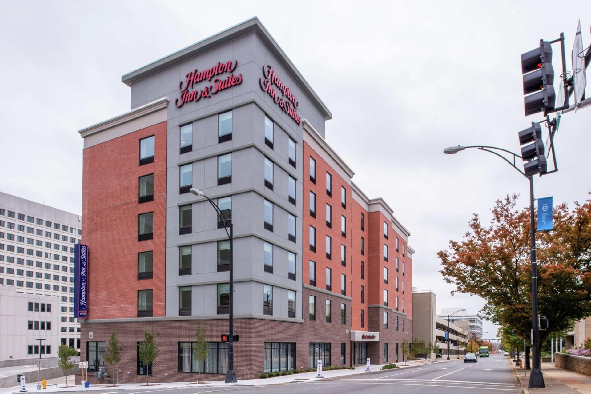 Hampton Inn & Suites Winston-Salem Downtown exterior or lobby in Winston-Salem, NC — main listing photo