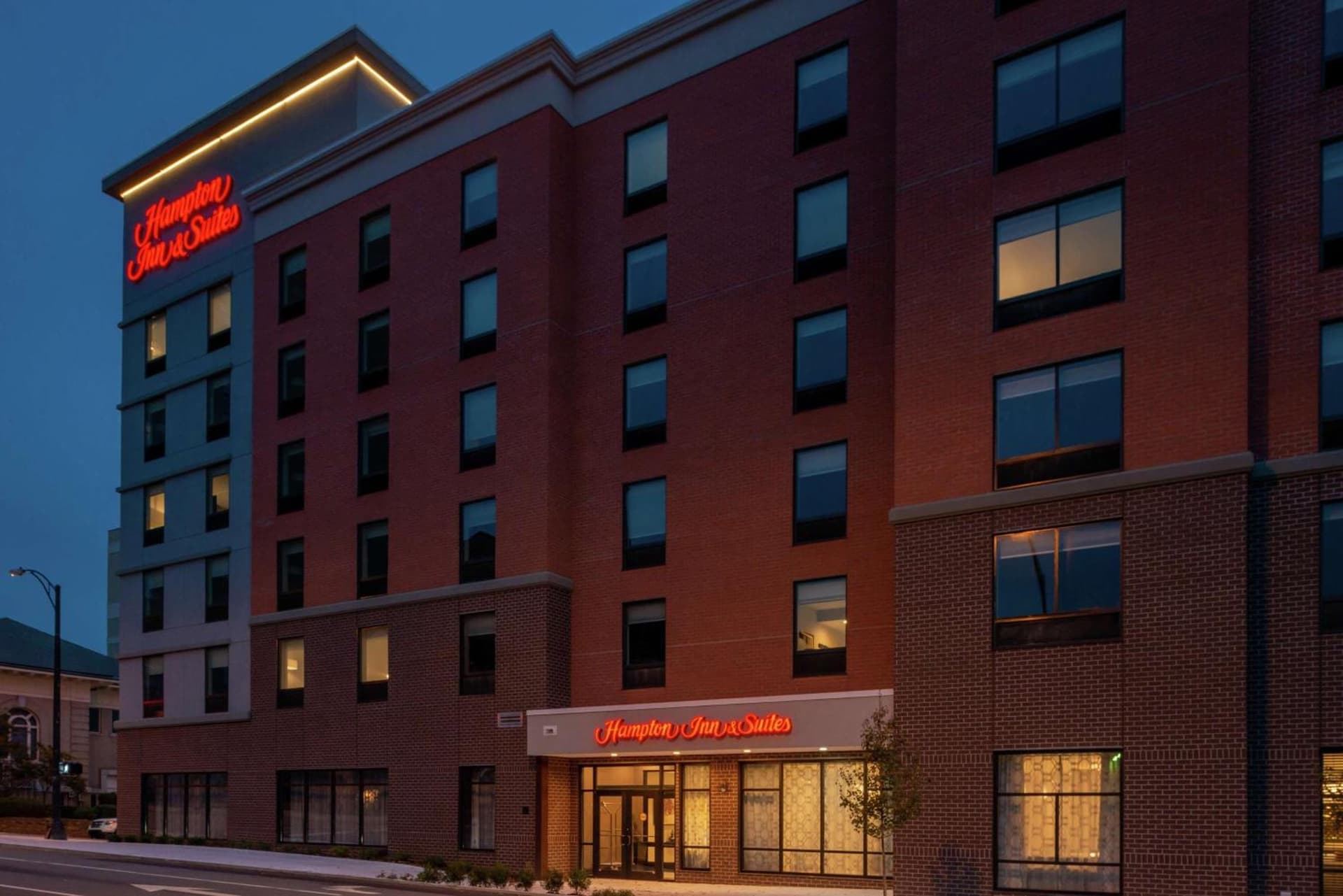 Hampton Inn & Suites Winston-Salem Downtown property views in Winston-Salem, NC — gallery photo 3