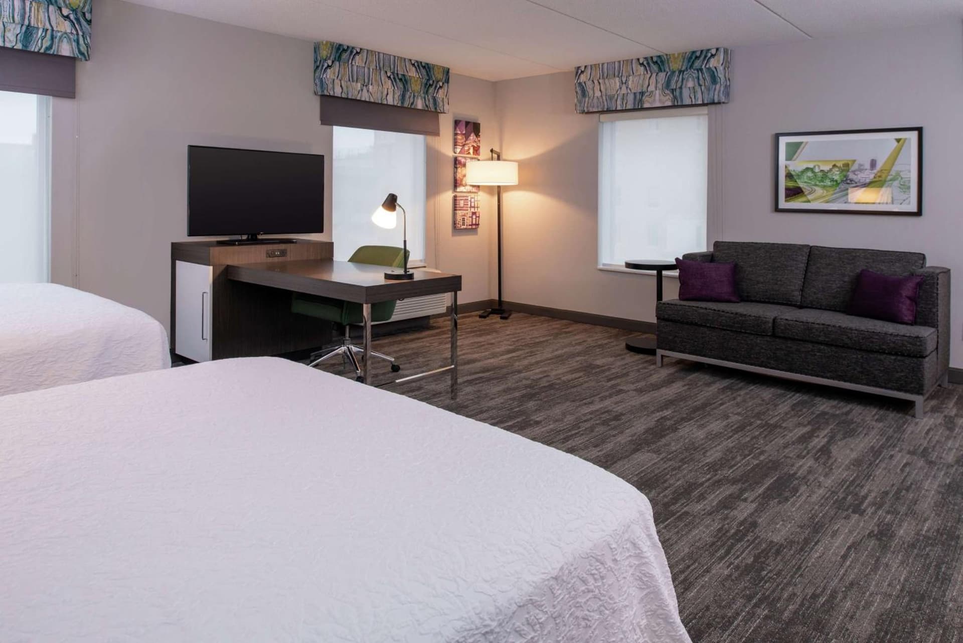 Hampton Inn & Suites Winston-Salem Downtown interior in Winston-Salem, NC — gallery photo 2