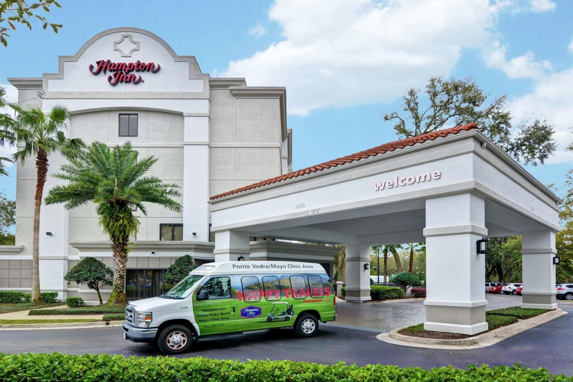 Hampton Inn Jacksonville Ponte Vedra property views in Jacksonville Beach, FL — gallery photo 3