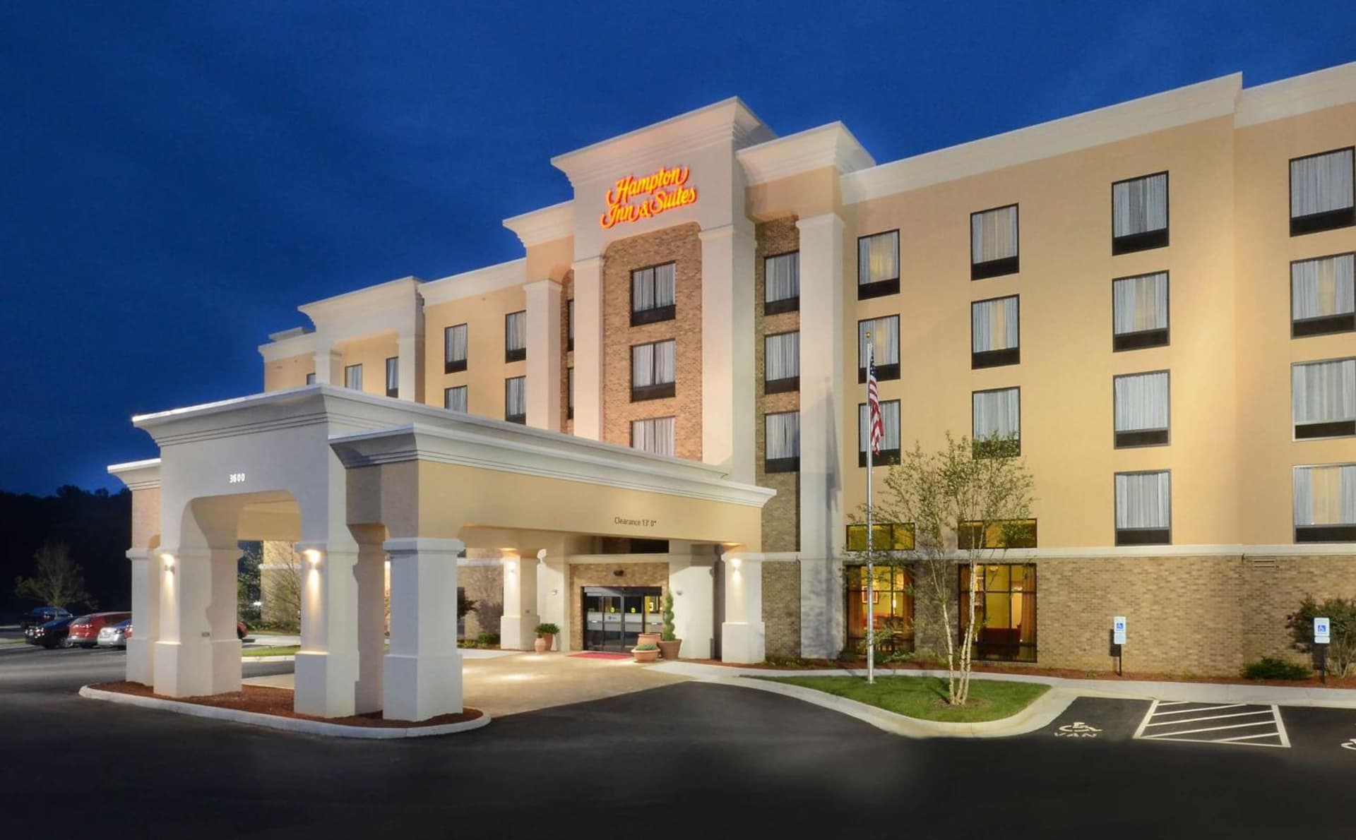 Hampton Inn and Suites Lynchburg featured exterior or lobby in Lynchburg, VA — similar hotel