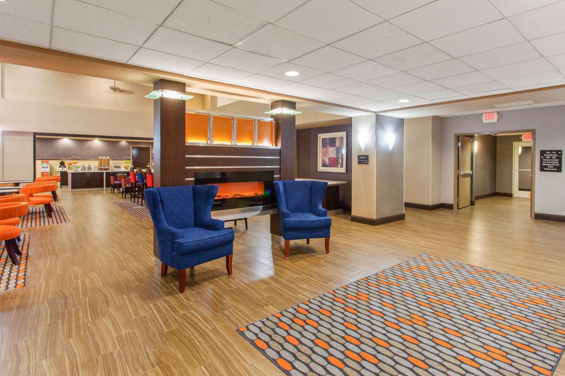 Hampton Inn and Suites Merced property views in Merced, CA — gallery photo 3