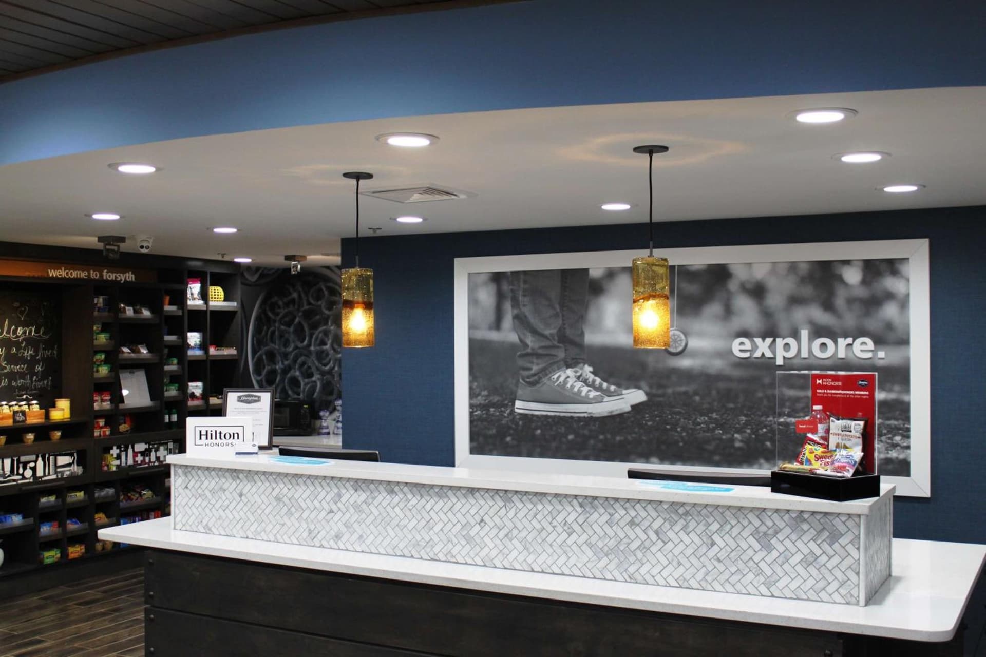 Hampton Inn Forsyth property views in Forsyth, GA — gallery photo 3