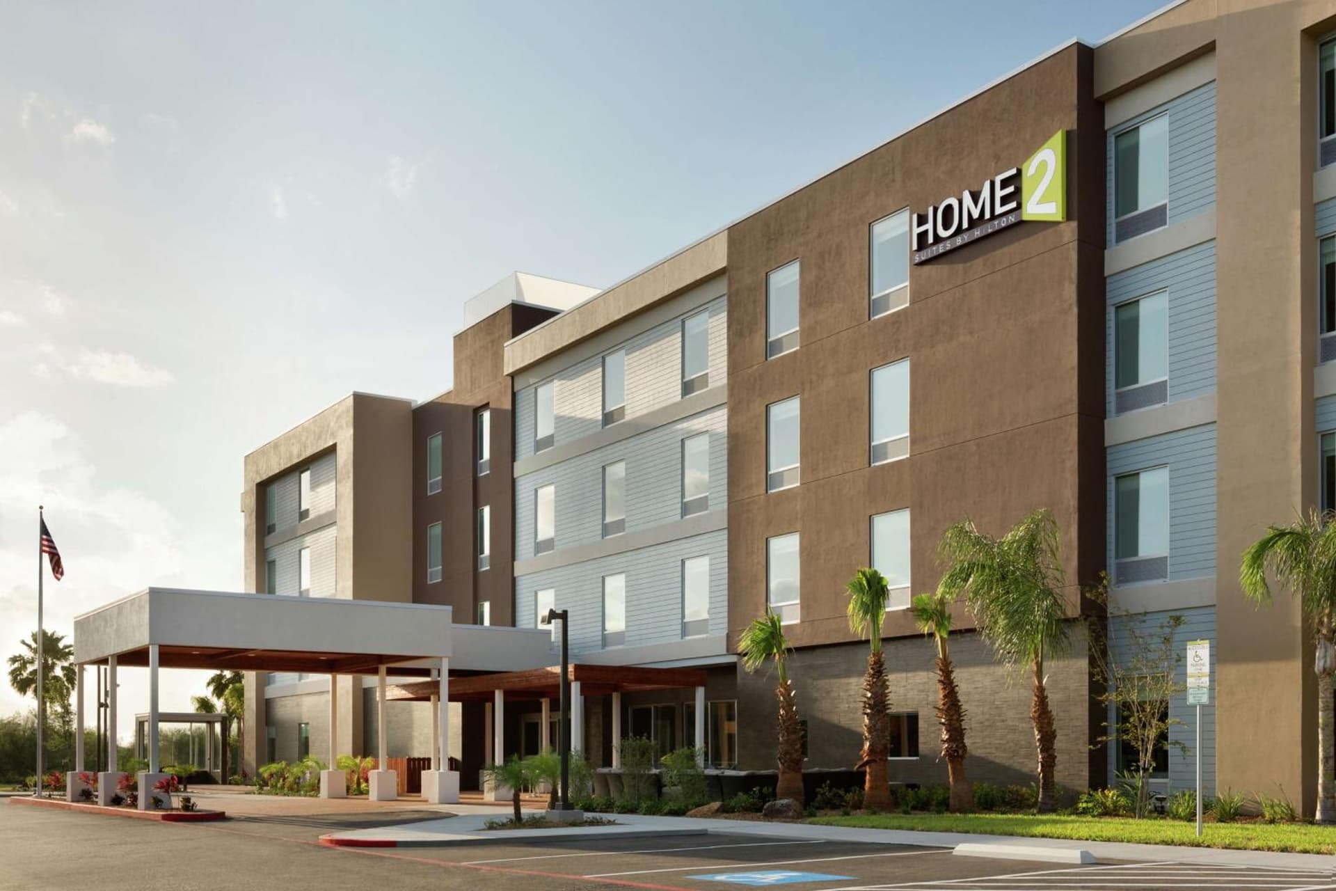 Home2 Suites By Hilton McAllen featured exterior or lobby in McAllen, TX — similar hotel