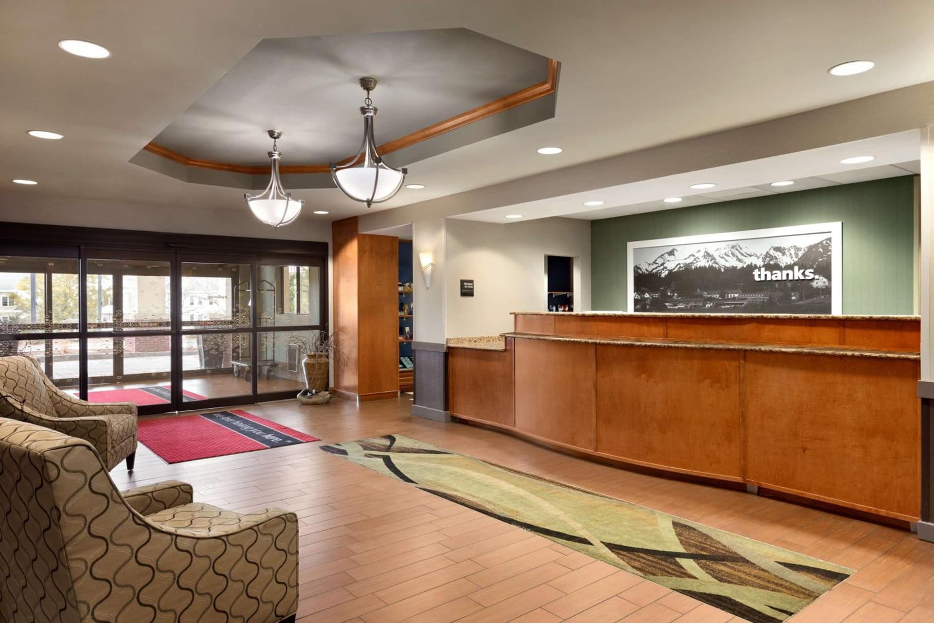 Hampton Inn & Suites by Hilton Manchester Bedford property views in Bedford — gallery photo 3