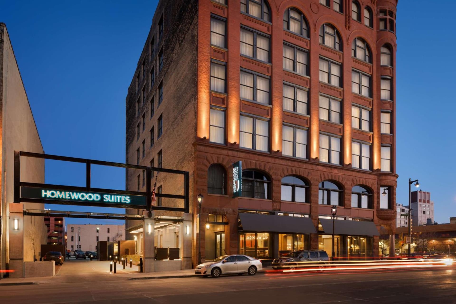 Homewood Suites By Hilton Milwaukee Downtown property views in Milwaukee, WI — gallery photo 3