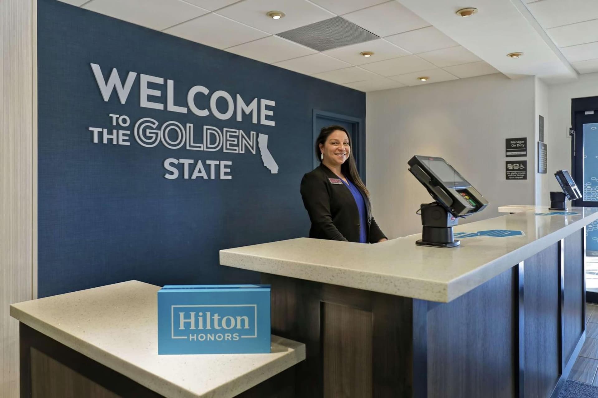 Hampton Inn by Hilton Turlock property views in Turlock, CA — gallery photo 3