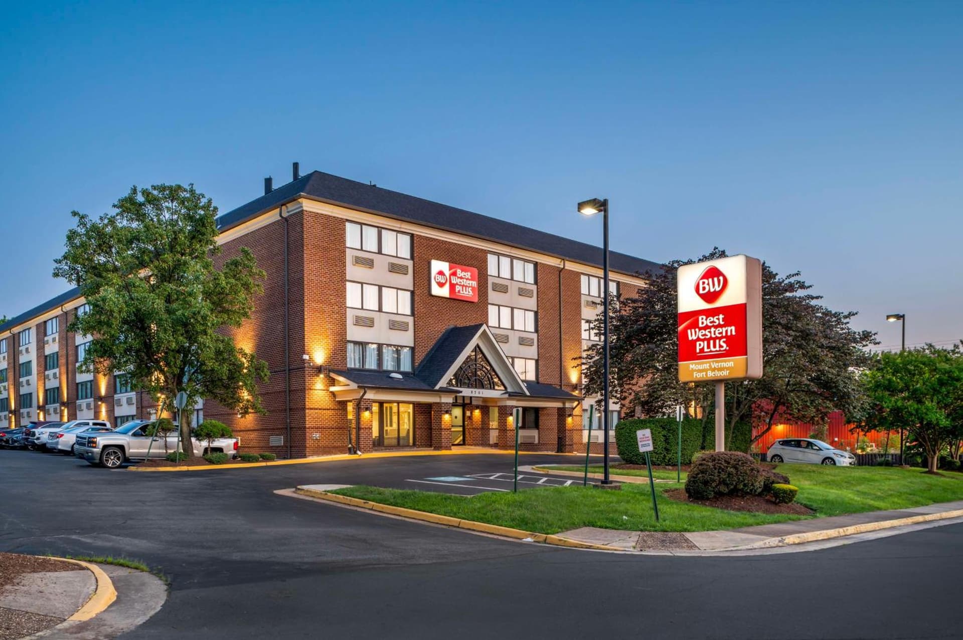 Best Western Plus Alexandria Fort Belvoir exterior or lobby in Alexandria, VA — main listing photo