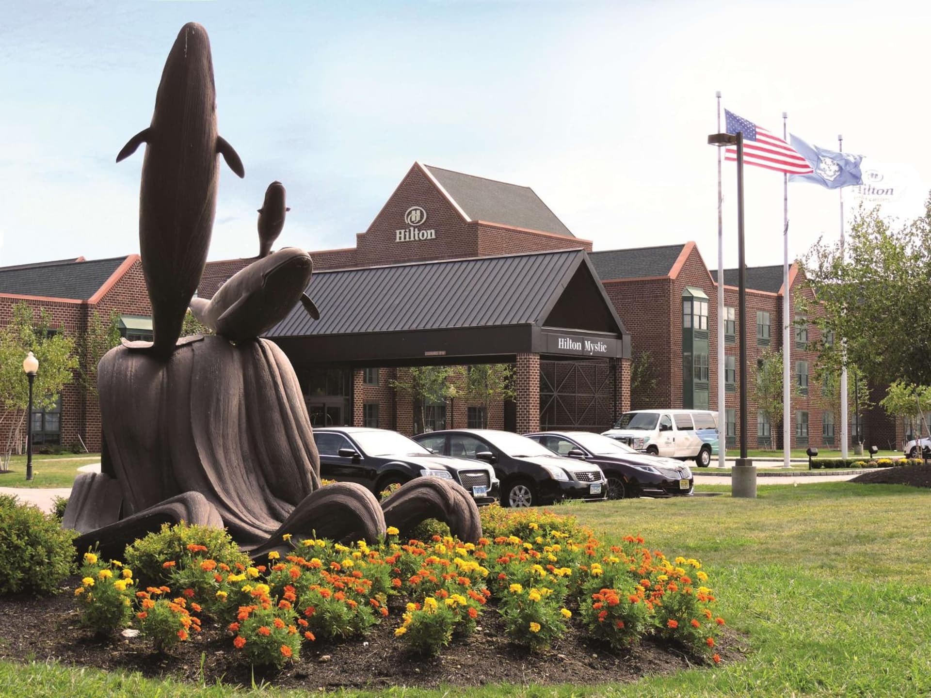 Hilton Mystic featured exterior or lobby in Mystic, CT — similar hotel