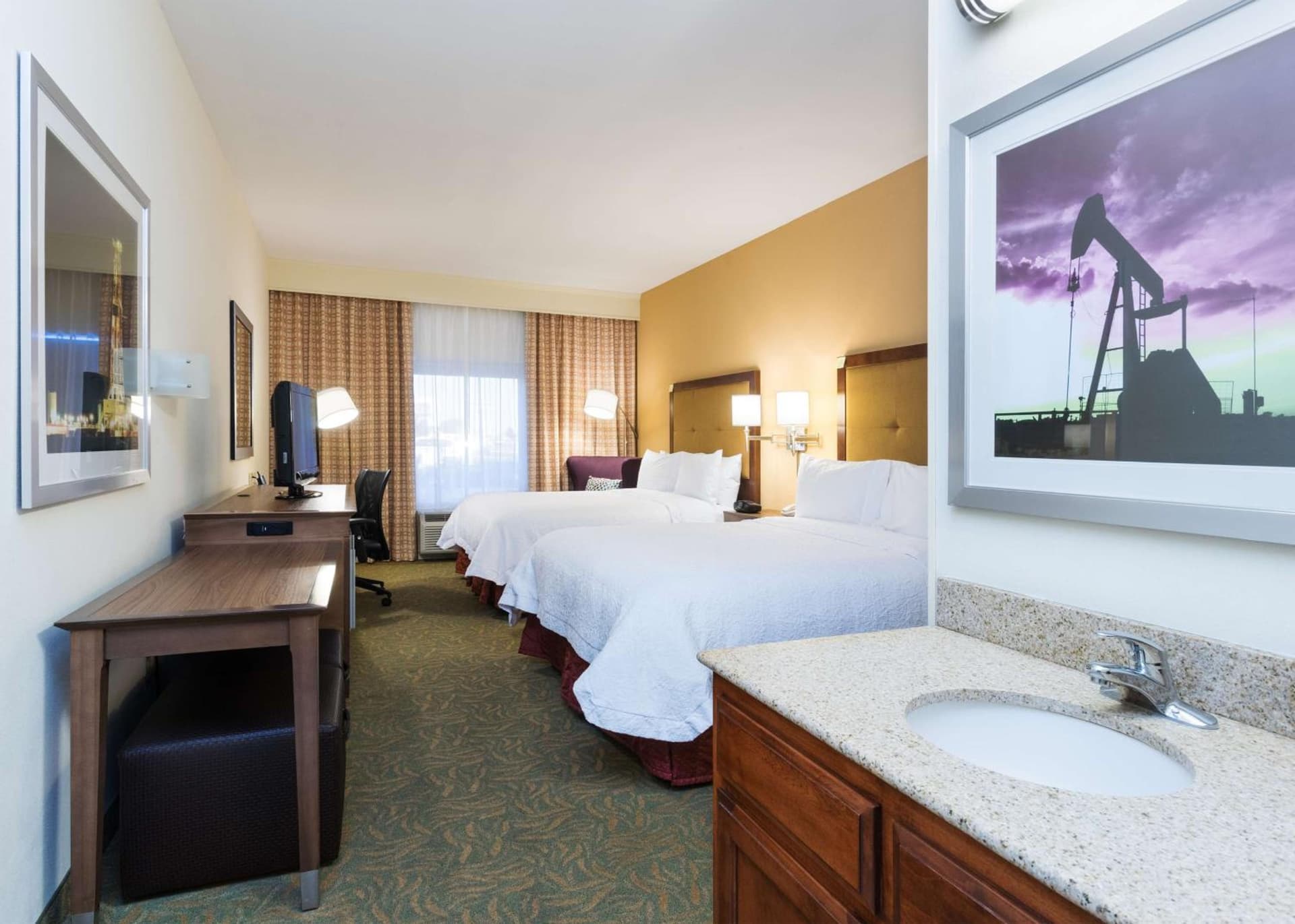 Hampton Inn by Hilton Odessa interior in Odessa, TX — gallery photo 2