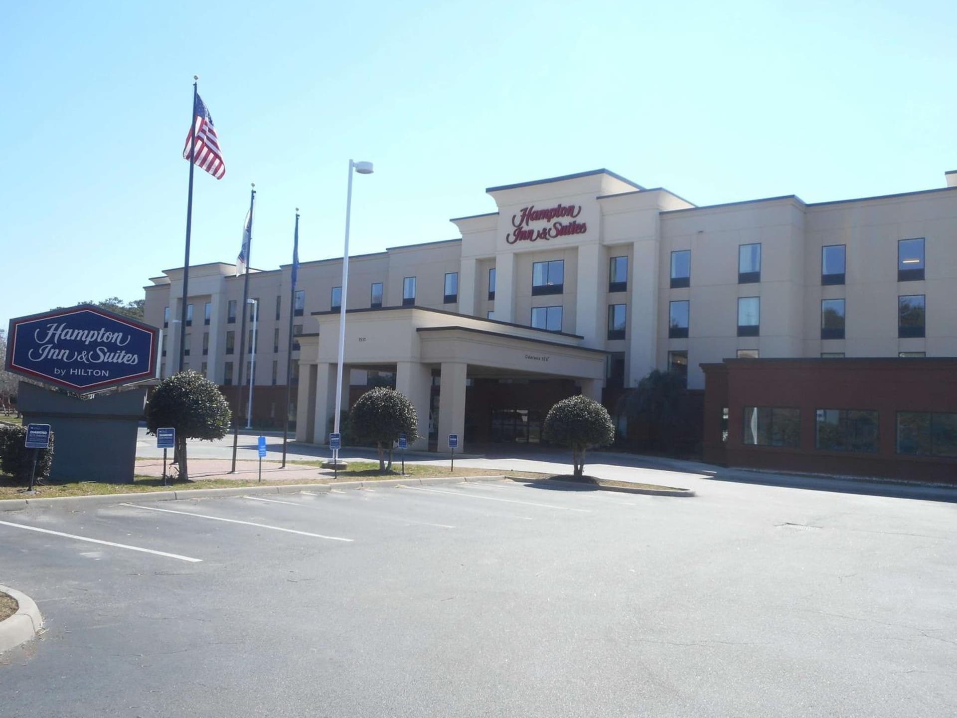 Hampton Inn & Suites Norfolk-Airport featured exterior or lobby in Norfolk, VA — similar hotel