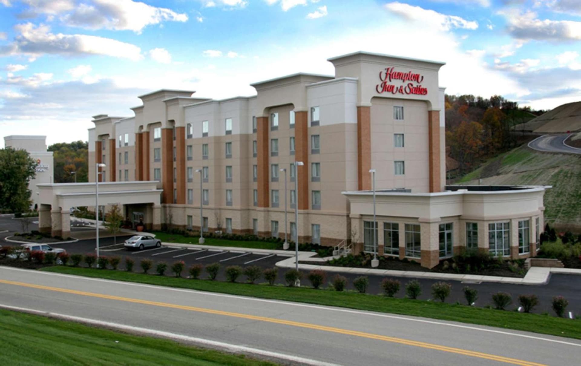 Hampton Inn & Suites Pittsburgh-Meadow Lands featured exterior or lobby in Washington, PA — similar hotel