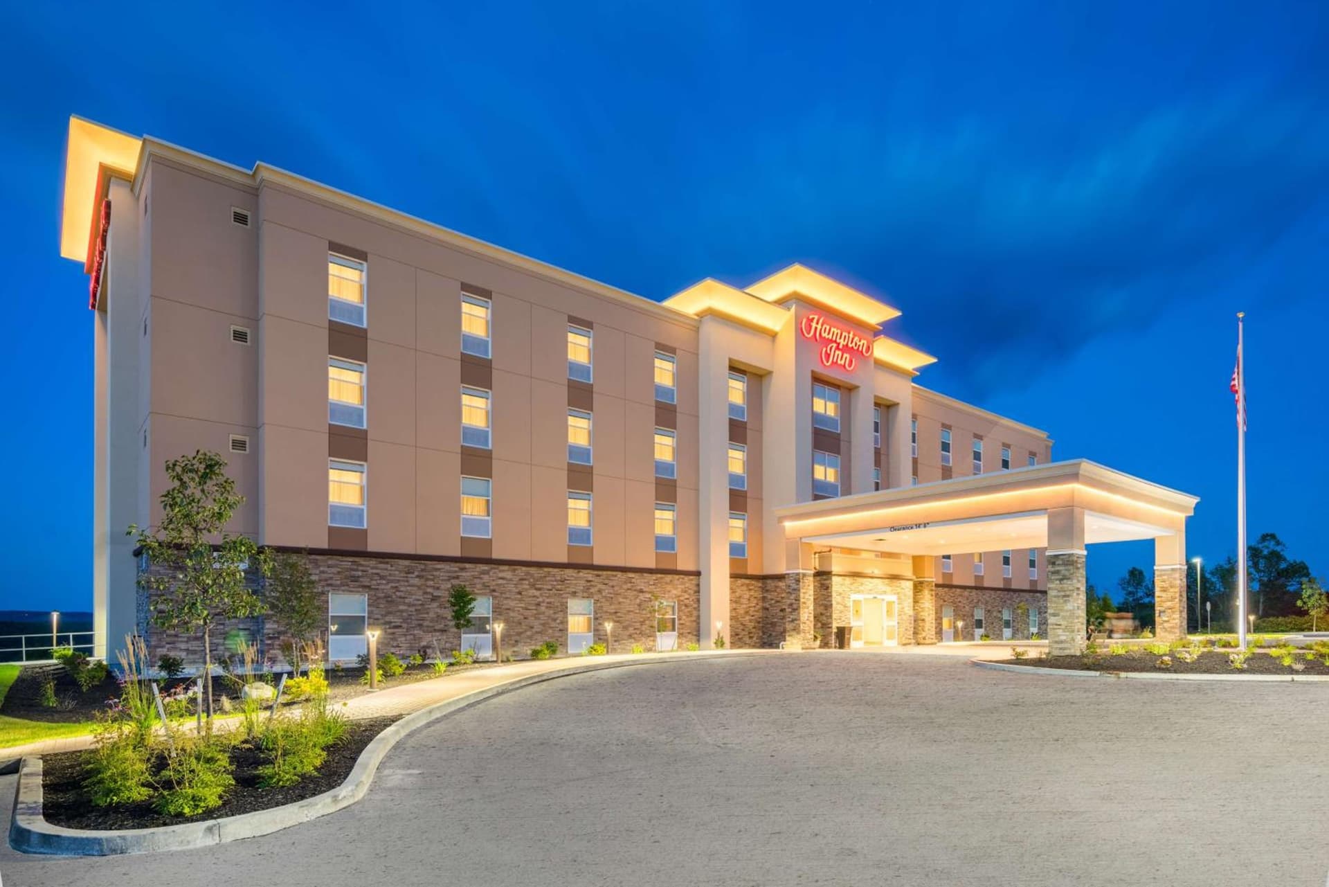 Hampton Inn by Hilton Oxford, ME featured exterior or lobby in Oxford — similar hotel