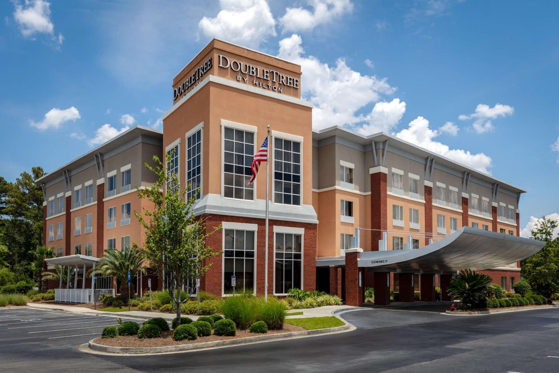 DoubleTree by Hilton Hotel Savannah Airport featured exterior or lobby in Savannah, GA — similar hotel