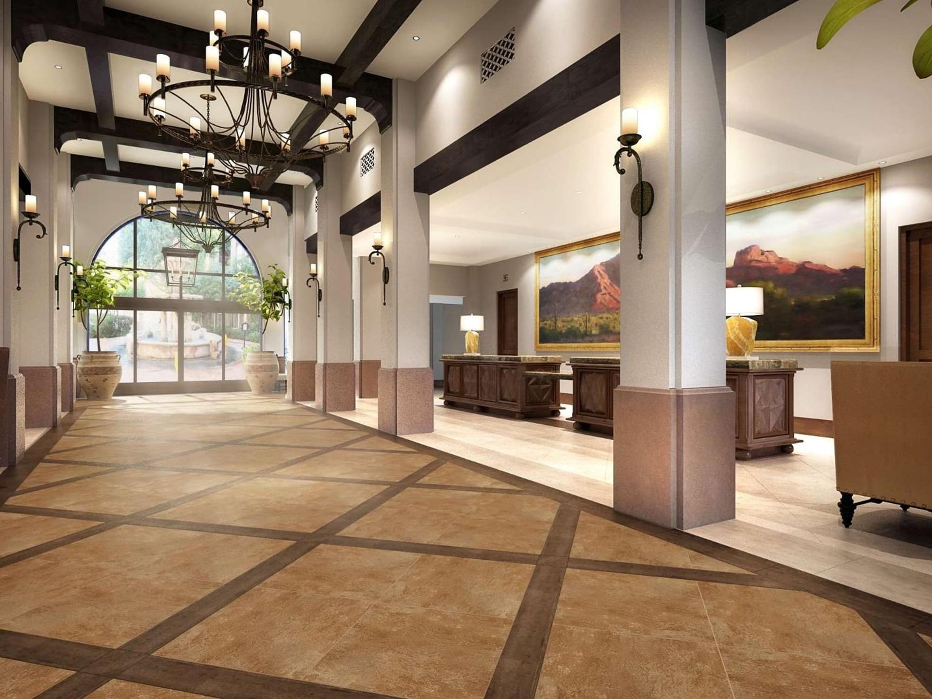 Embassy Suites by Hilton Scottsdale Resort interior in Scottsdale, AZ — gallery photo 2