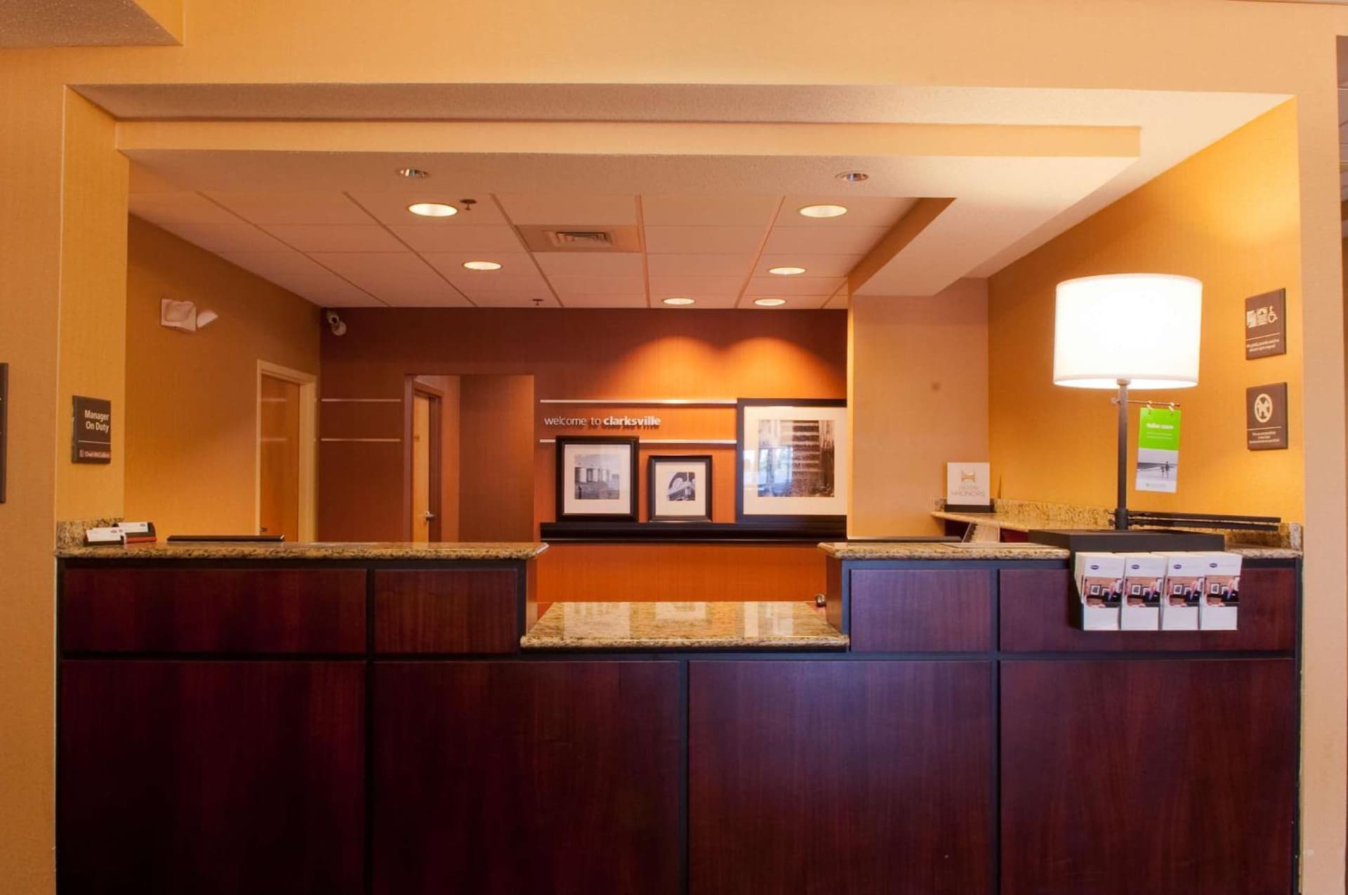 Hampton Inn Clarksville interior in Clarksville, IN — gallery photo 2