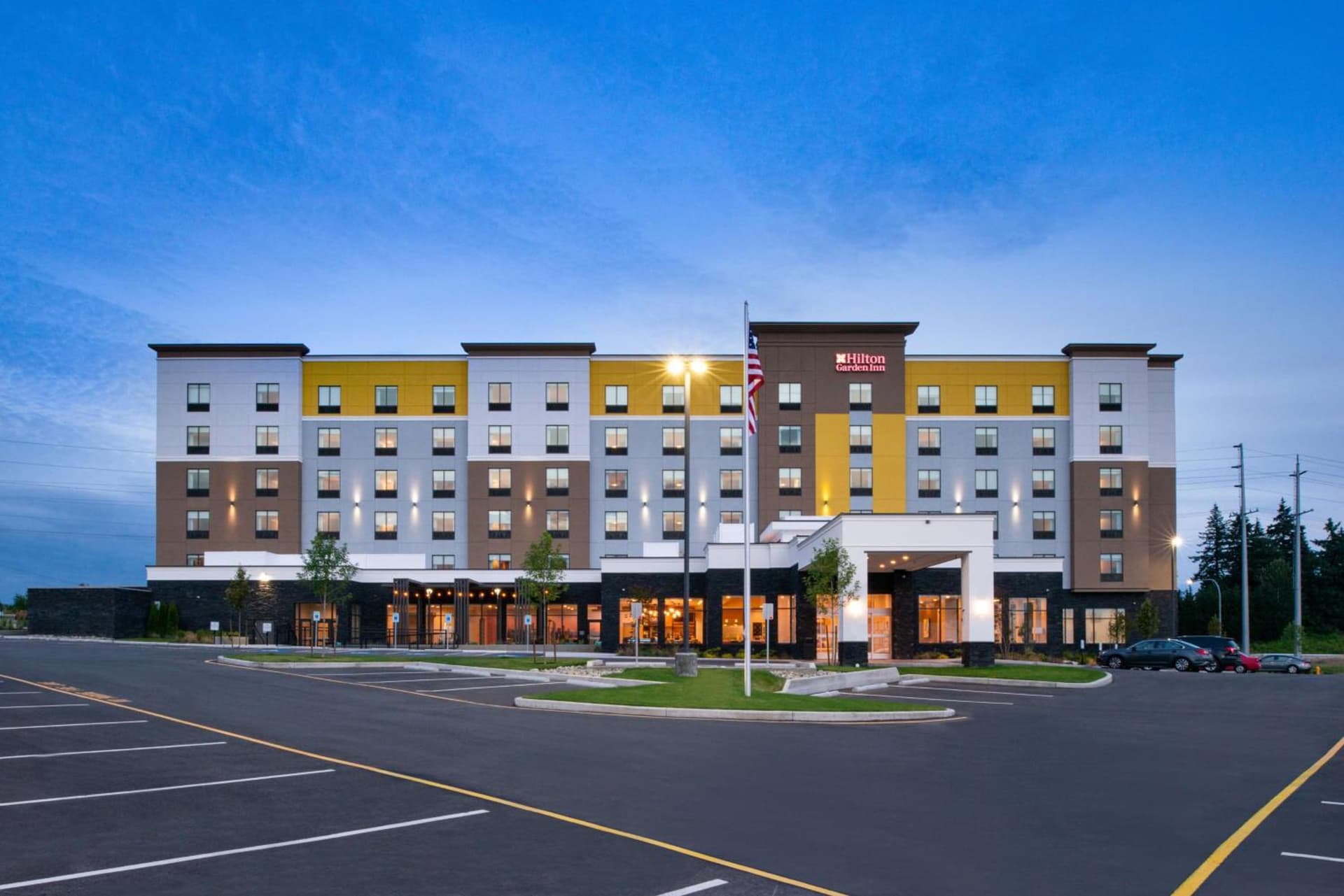 Hilton Garden Inn Seattle Lynnwood, Wa featured exterior or lobby in Lynnwood, WA — similar hotel