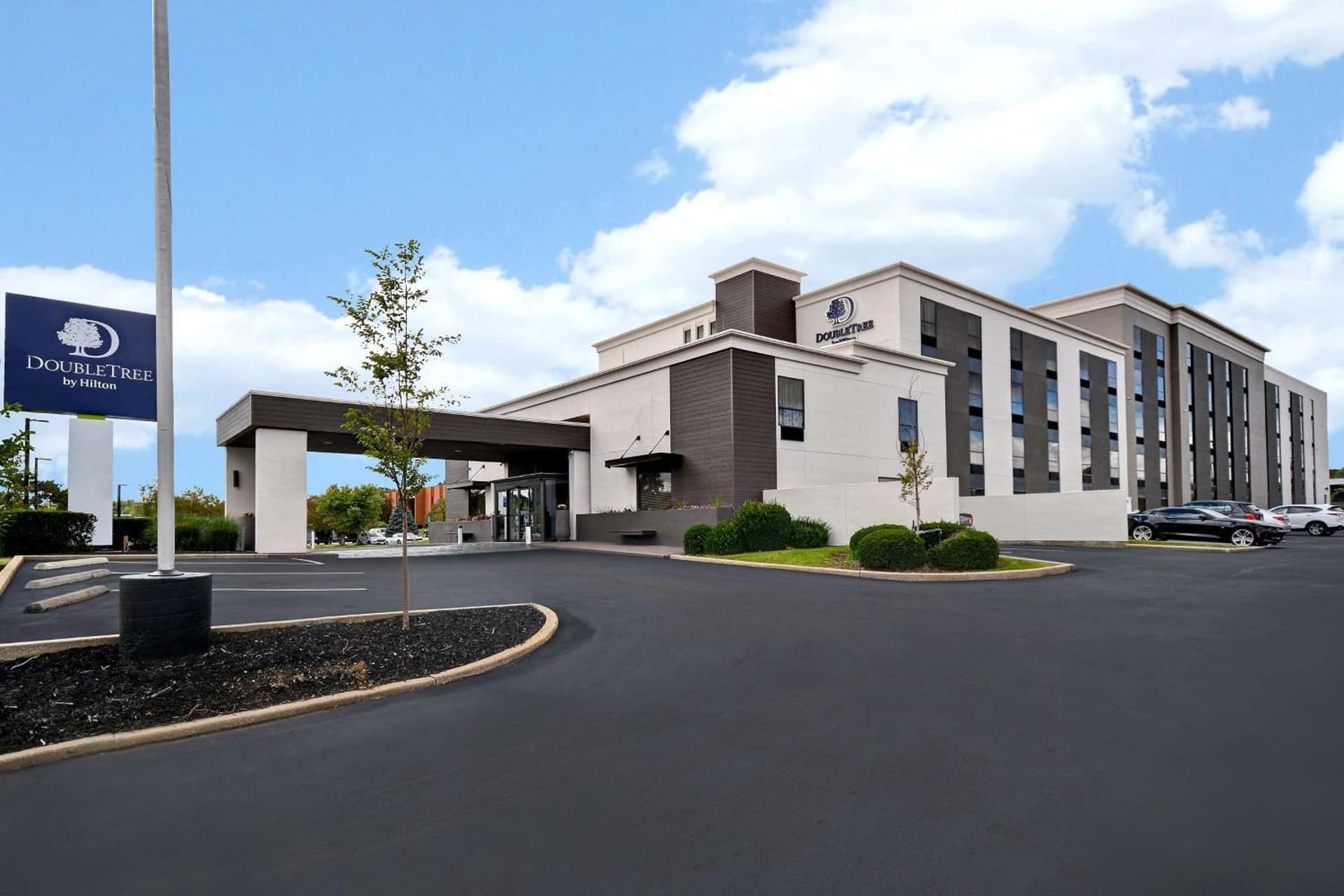 DoubleTree by Hilton St. Louis Airport, MO featured exterior or lobby in Woodson Terrace, MO — similar hotel
