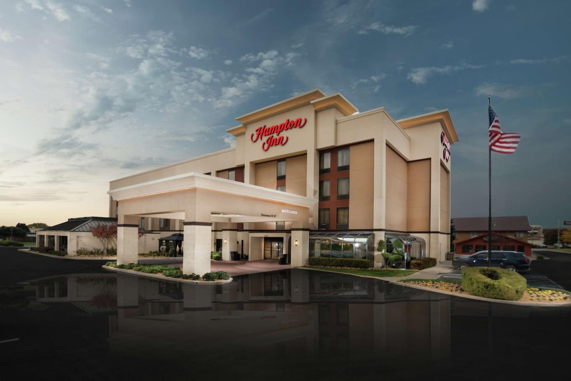 Hampton Inn Tulsa/Broken Arrow featured exterior or lobby in Broken Arrow, OK — similar hotel